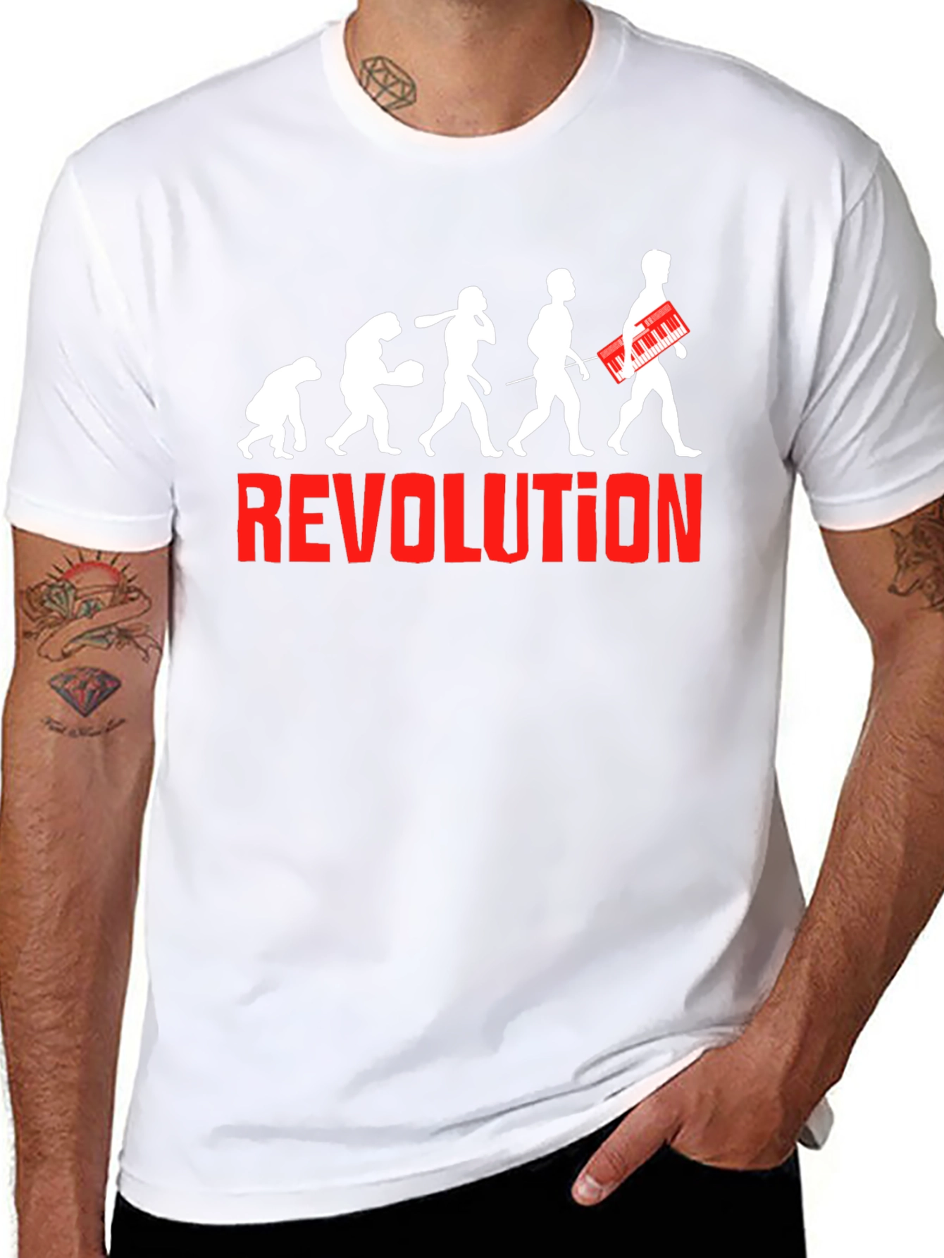 Evolution of Music Revolution T-Shirt