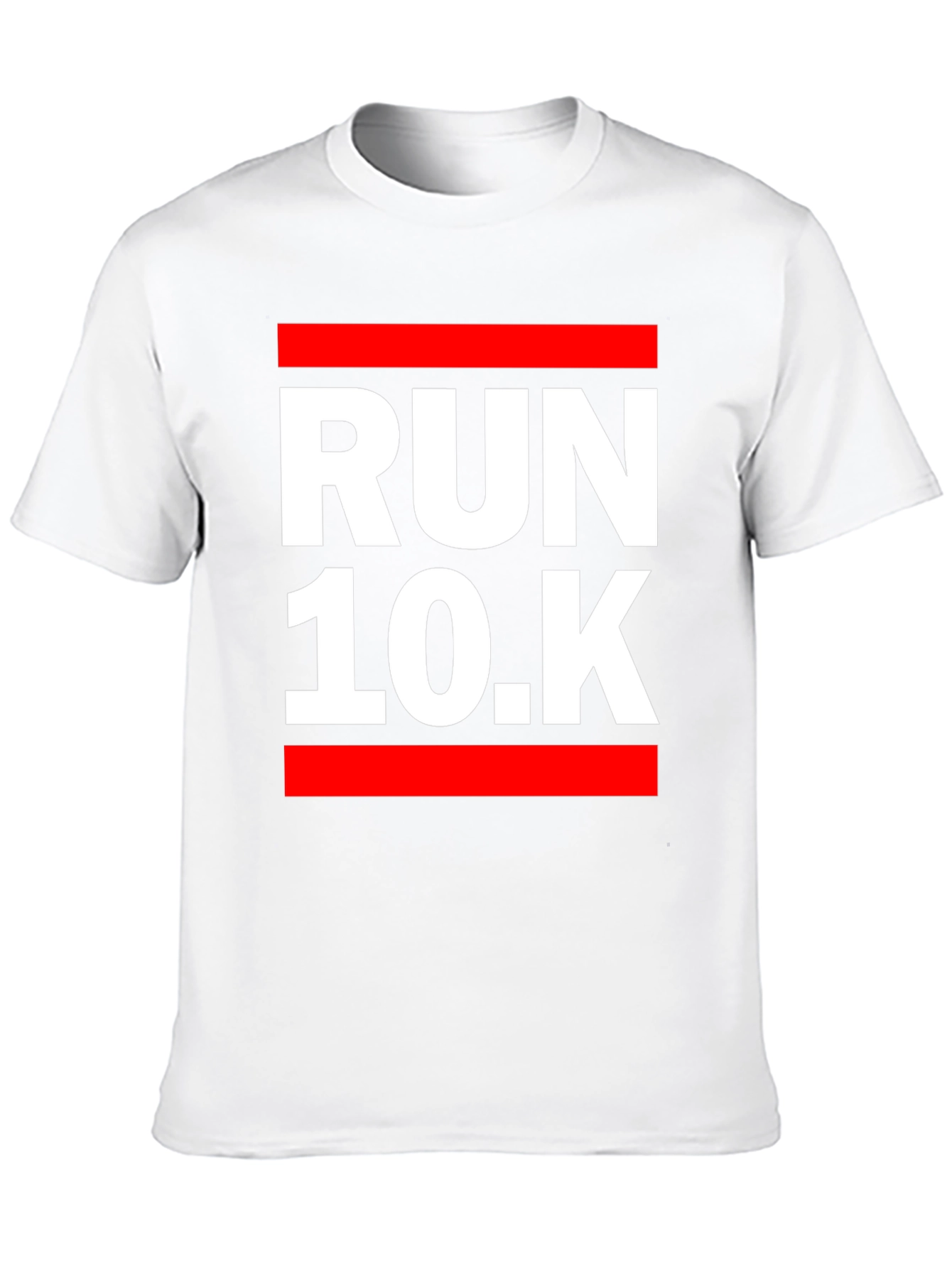 Run 10K Black Graphic Tee