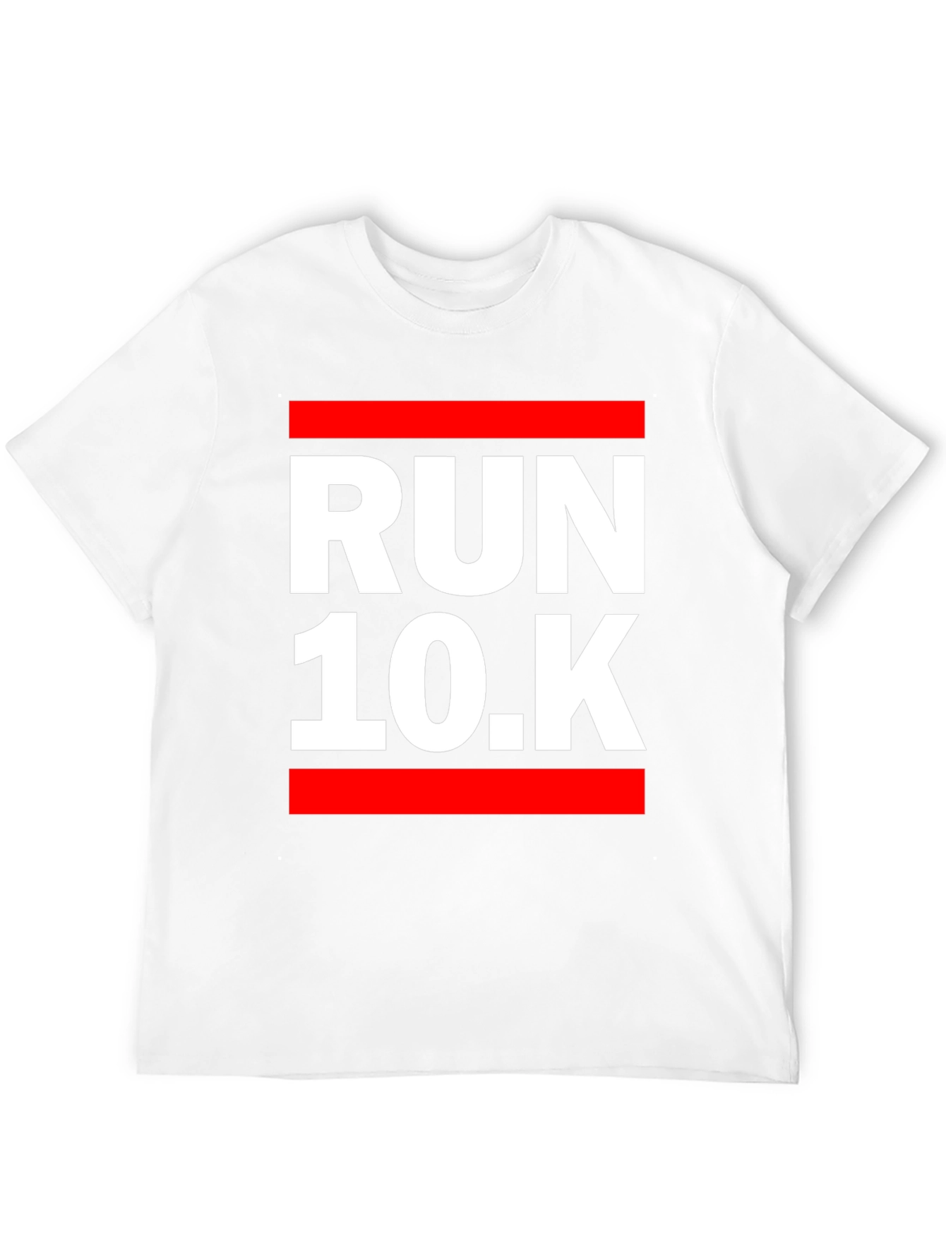 Run 10K Black Graphic Tee