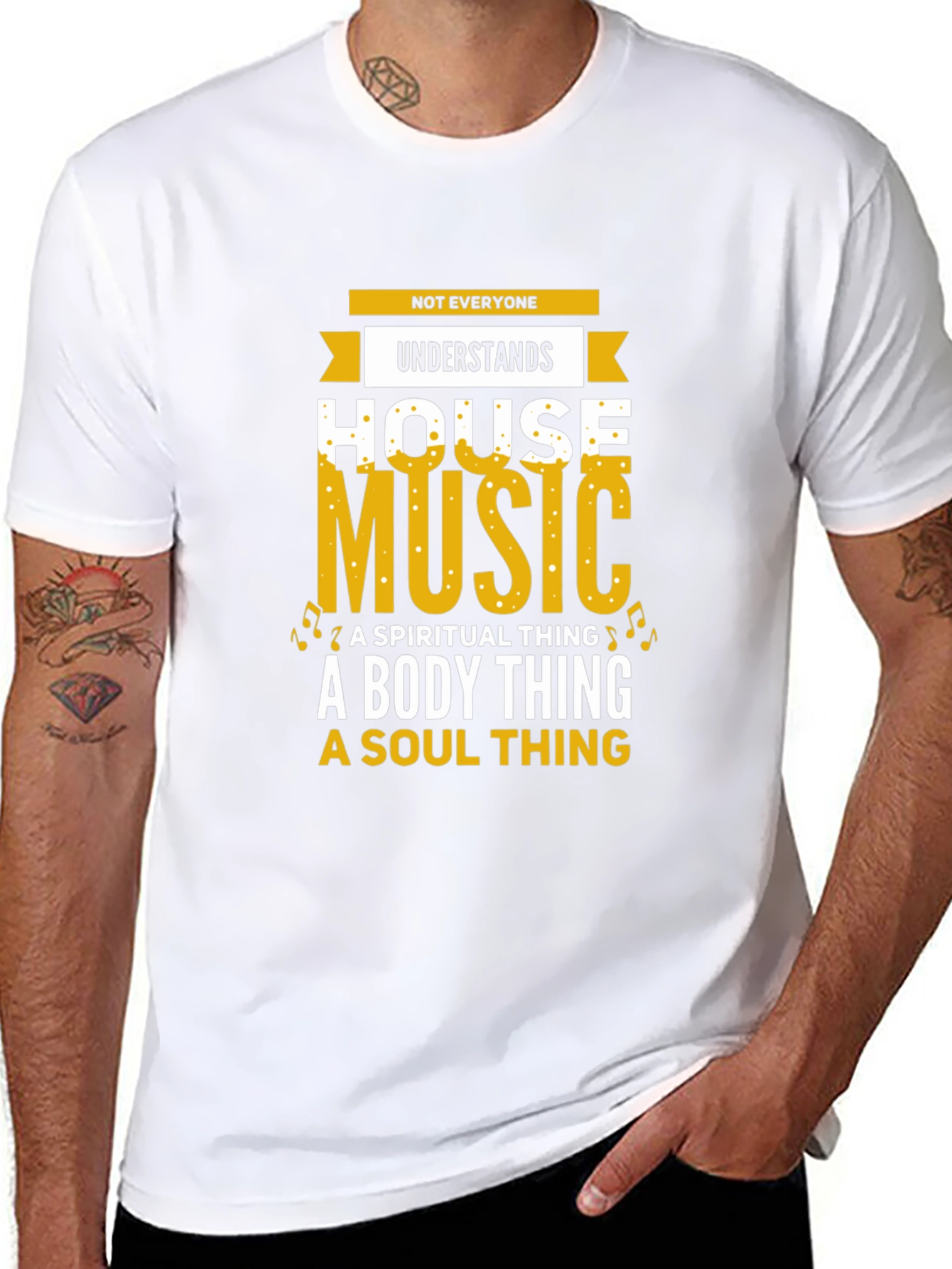 House Music T-Shirt - Spiritual Body Soul