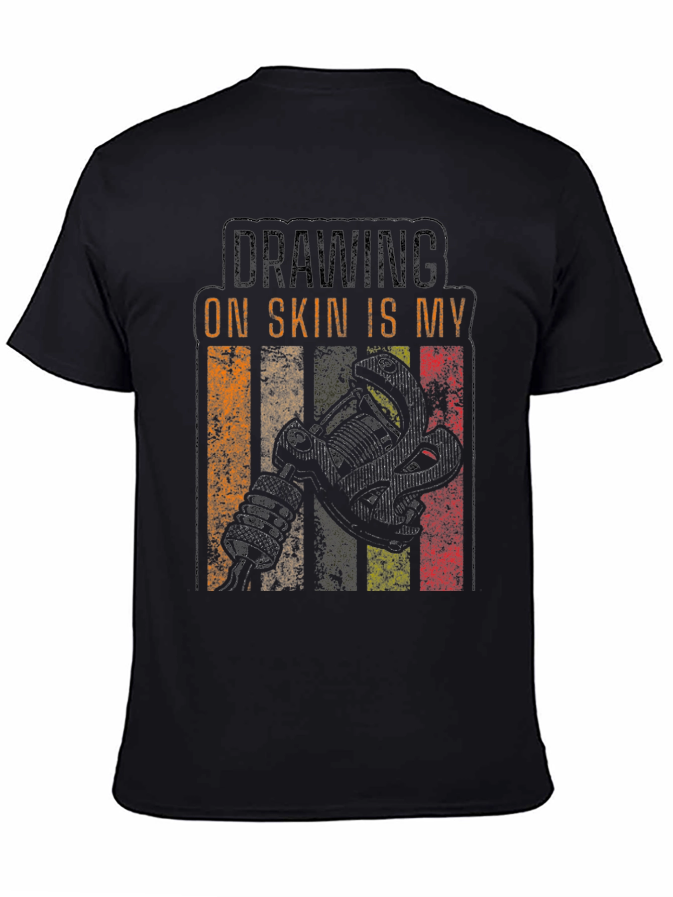 Drawing on Skin Tattoo T-Shirt
