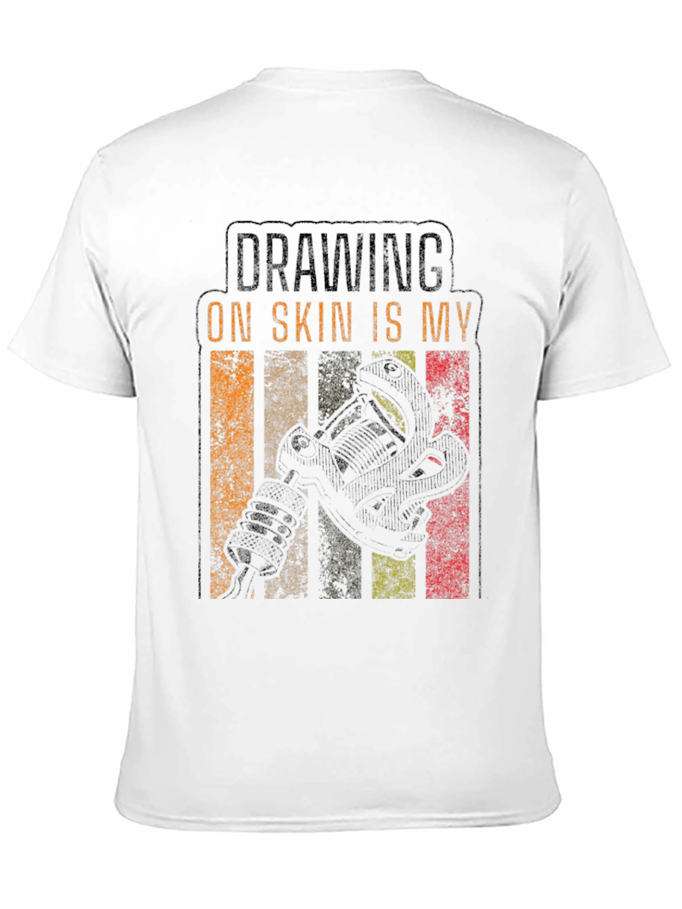 Drawing on Skin Tattoo T-Shirt
