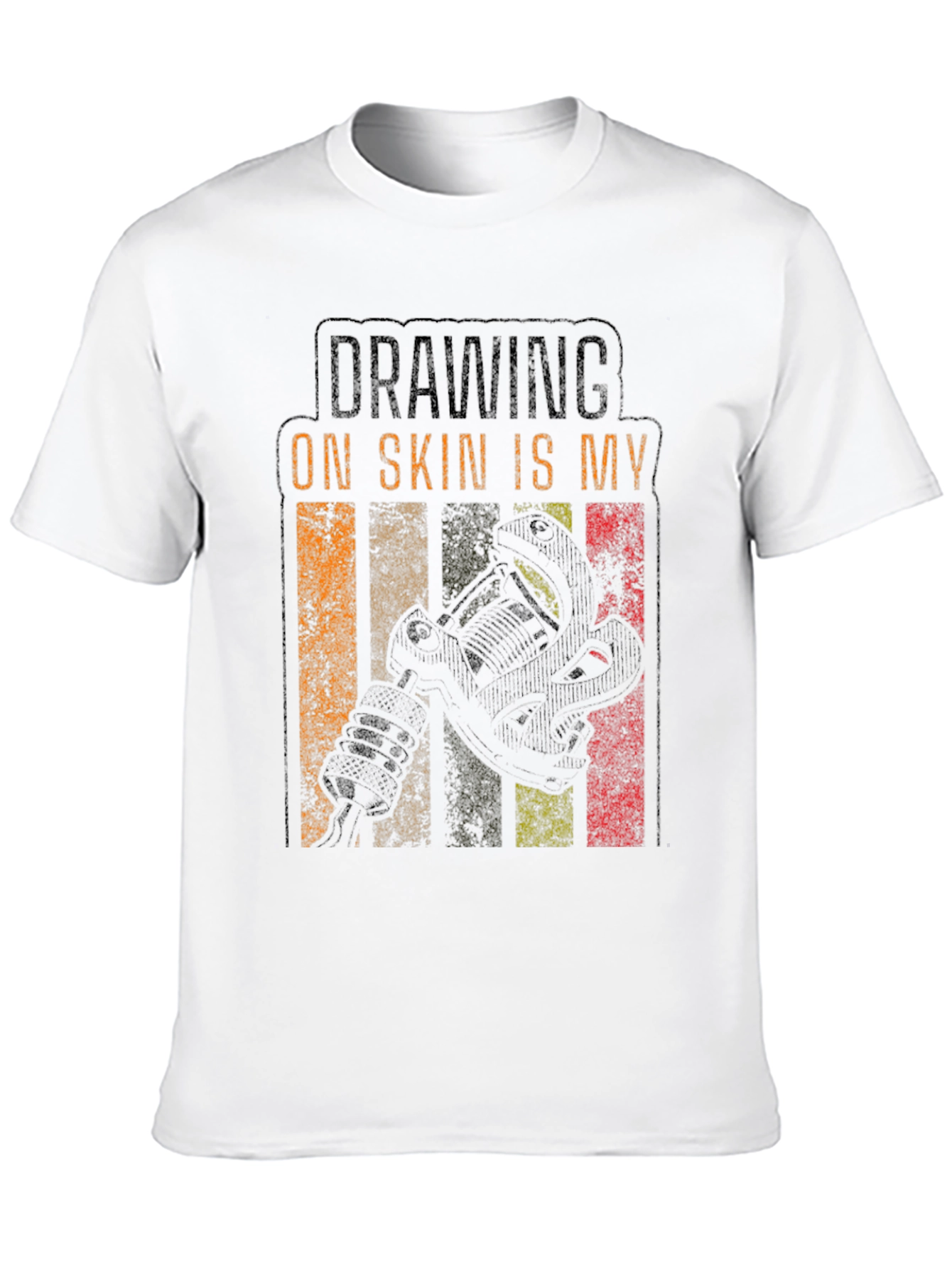 Drawing on Skin Tattoo T-Shirt