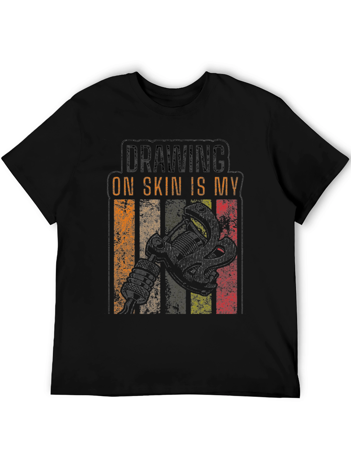 Drawing on Skin Tattoo T-Shirt