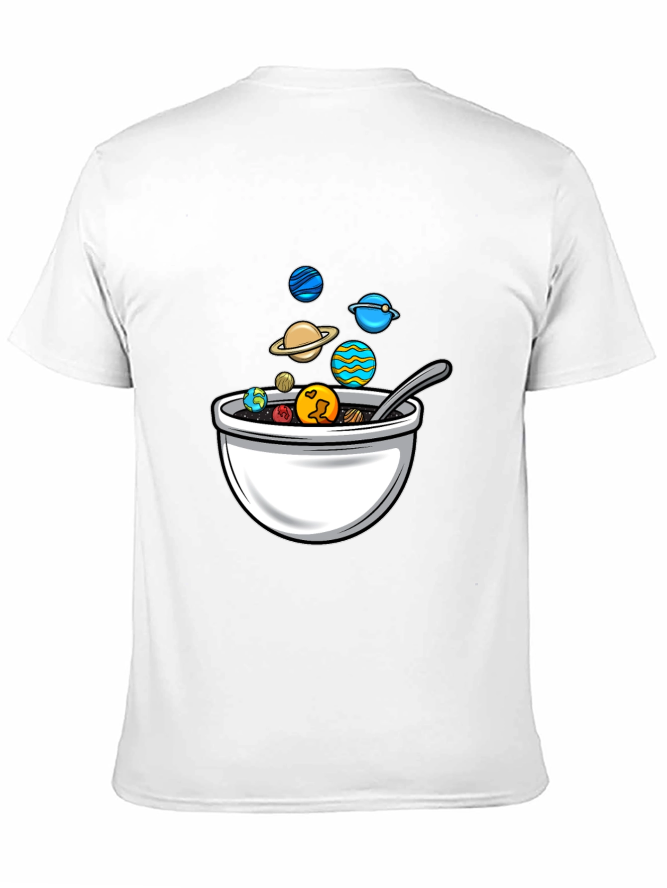 Planetary Cereal Bowl Graphic Tee