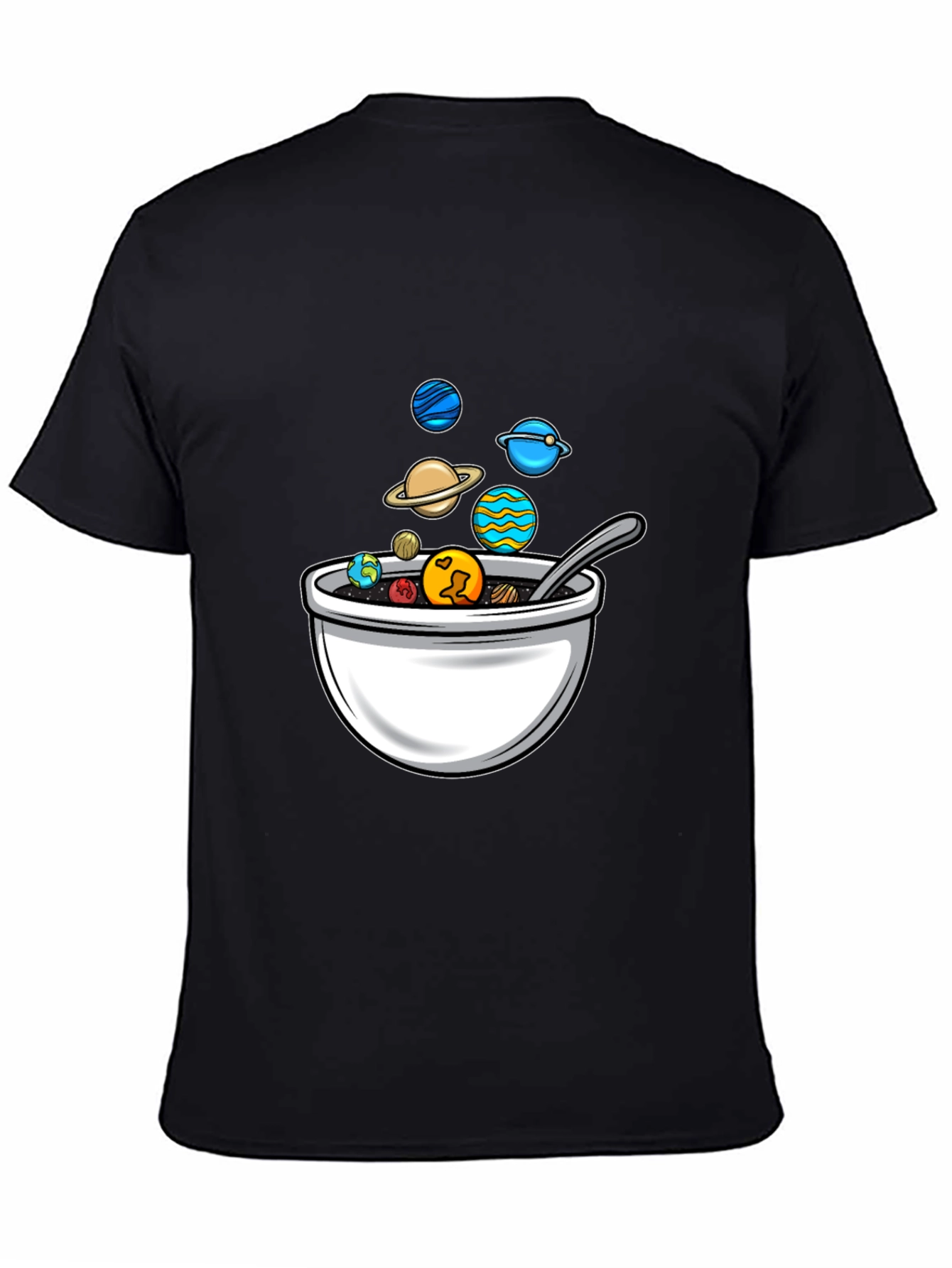 Planetary Cereal Bowl Graphic Tee