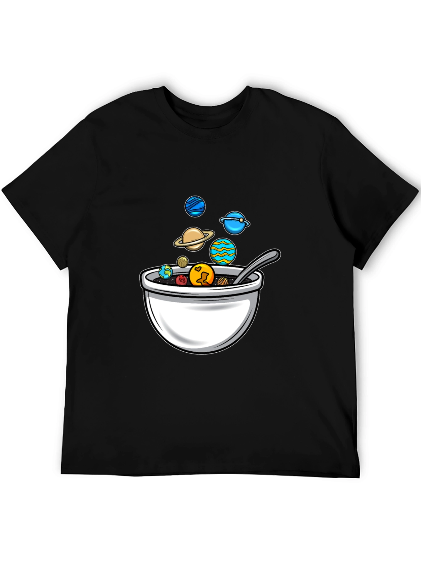 Planetary Cereal Bowl Graphic Tee