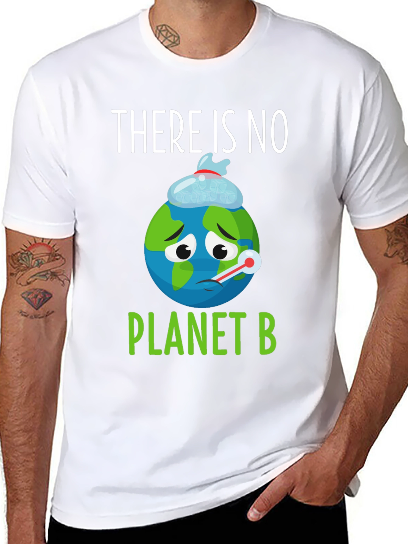 There Is No Planet B Earth T-Shirt
