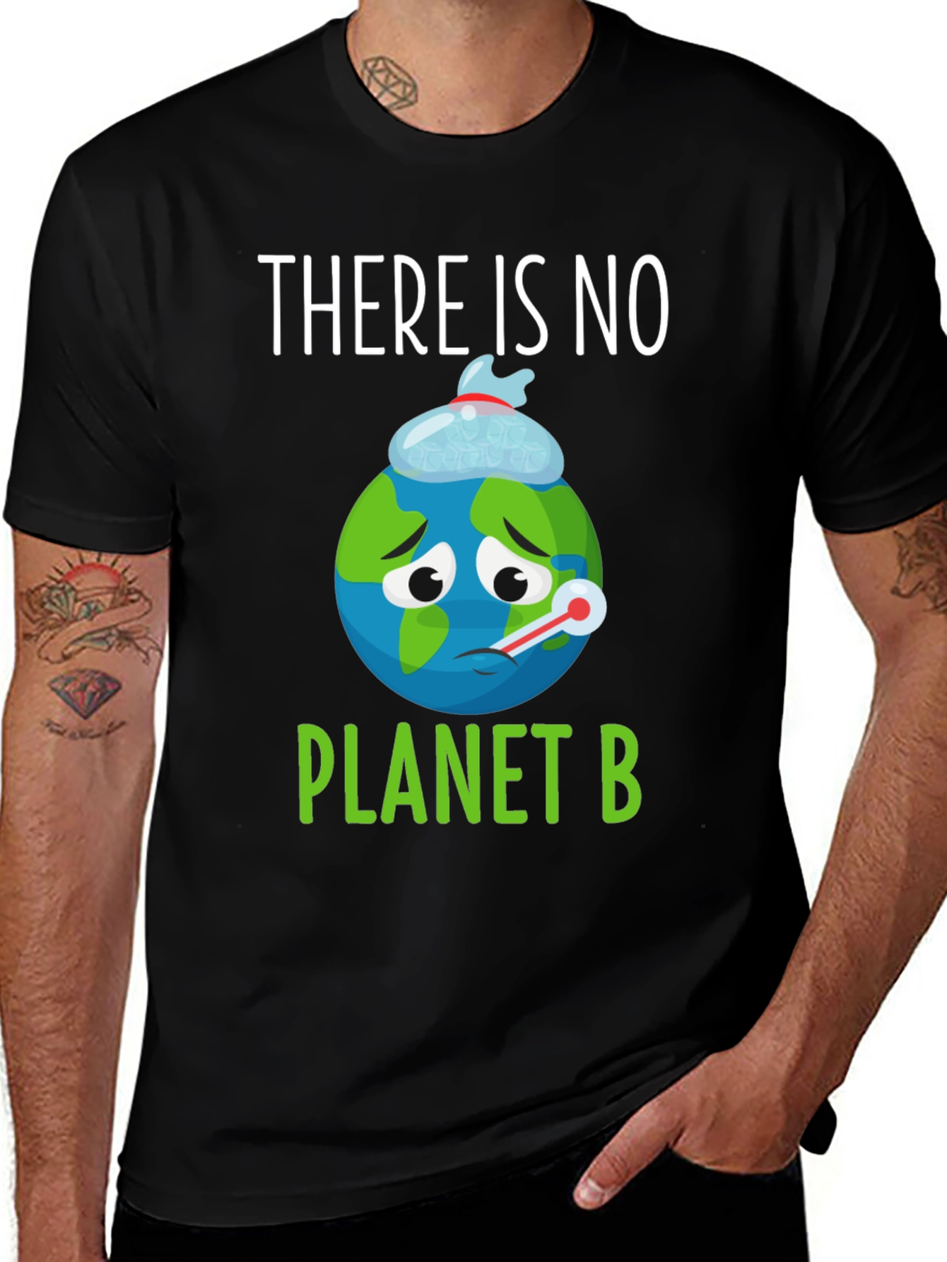 There Is No Planet B Earth T-Shirt