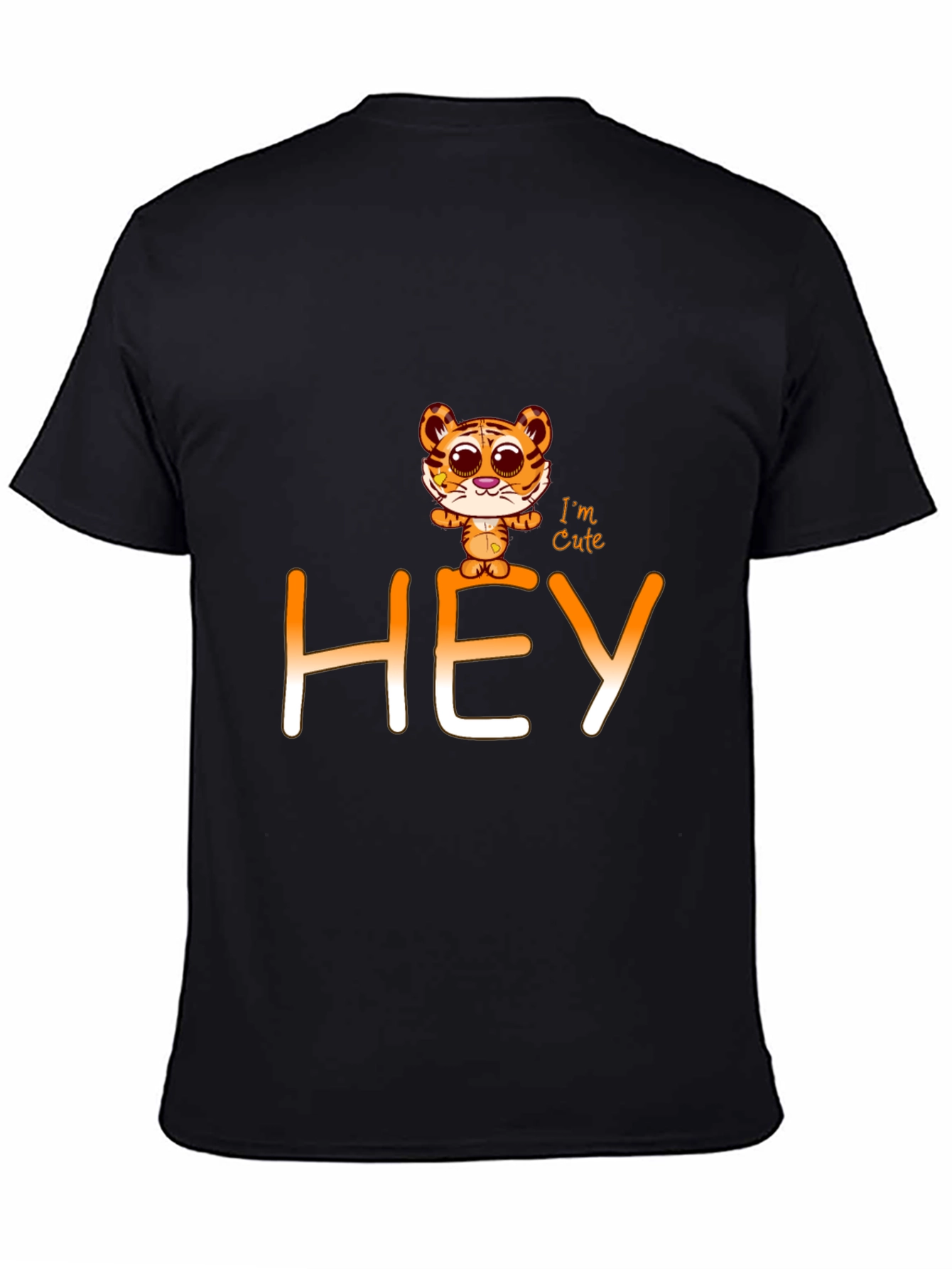 Cute Tiger Cub HEY Graphic Tee