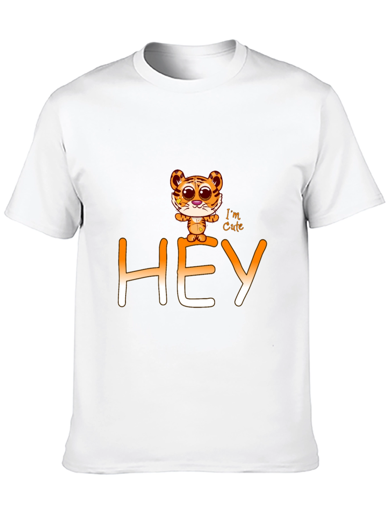 Cute Tiger Cub HEY Graphic Tee