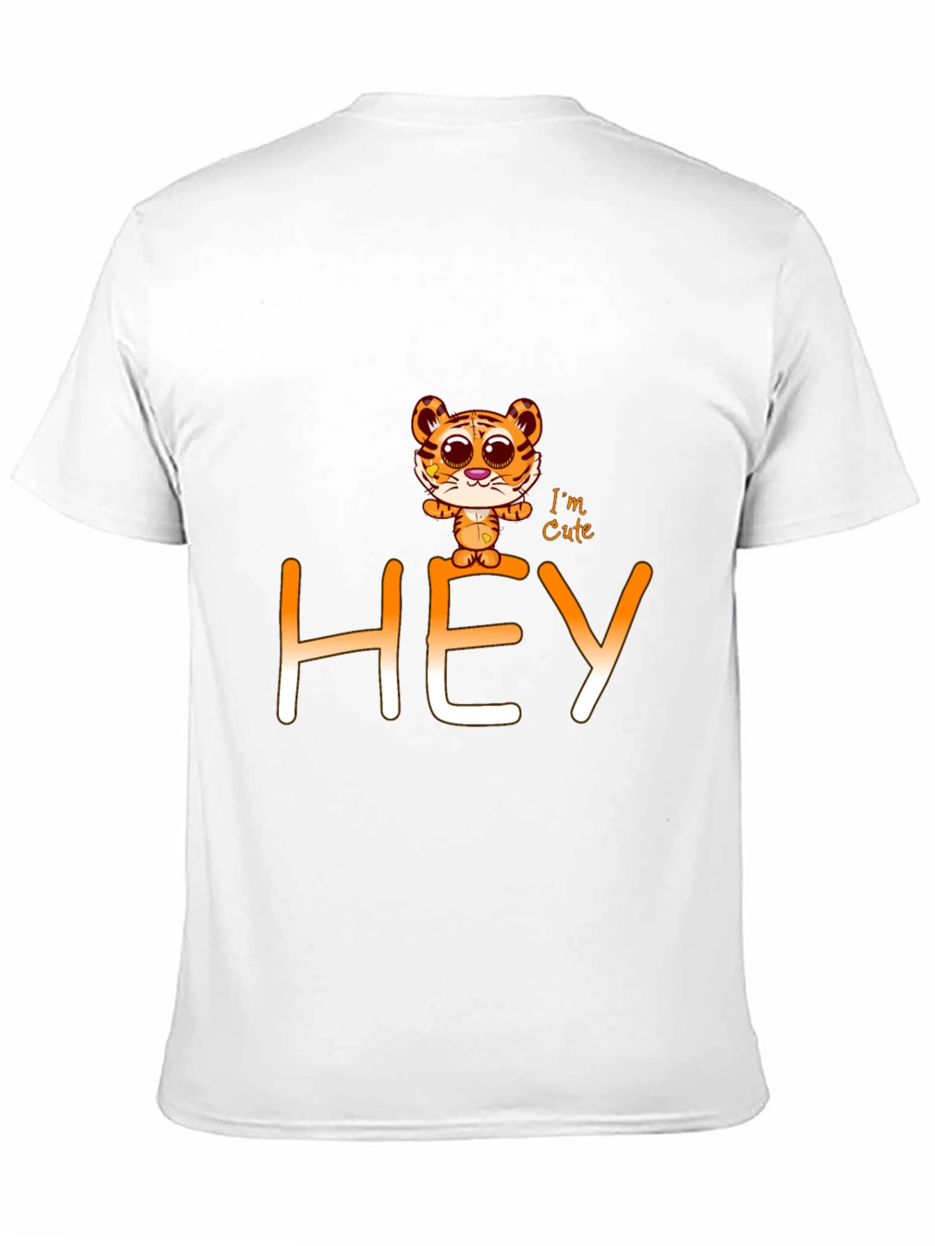 Cute Tiger Cub HEY Graphic Tee