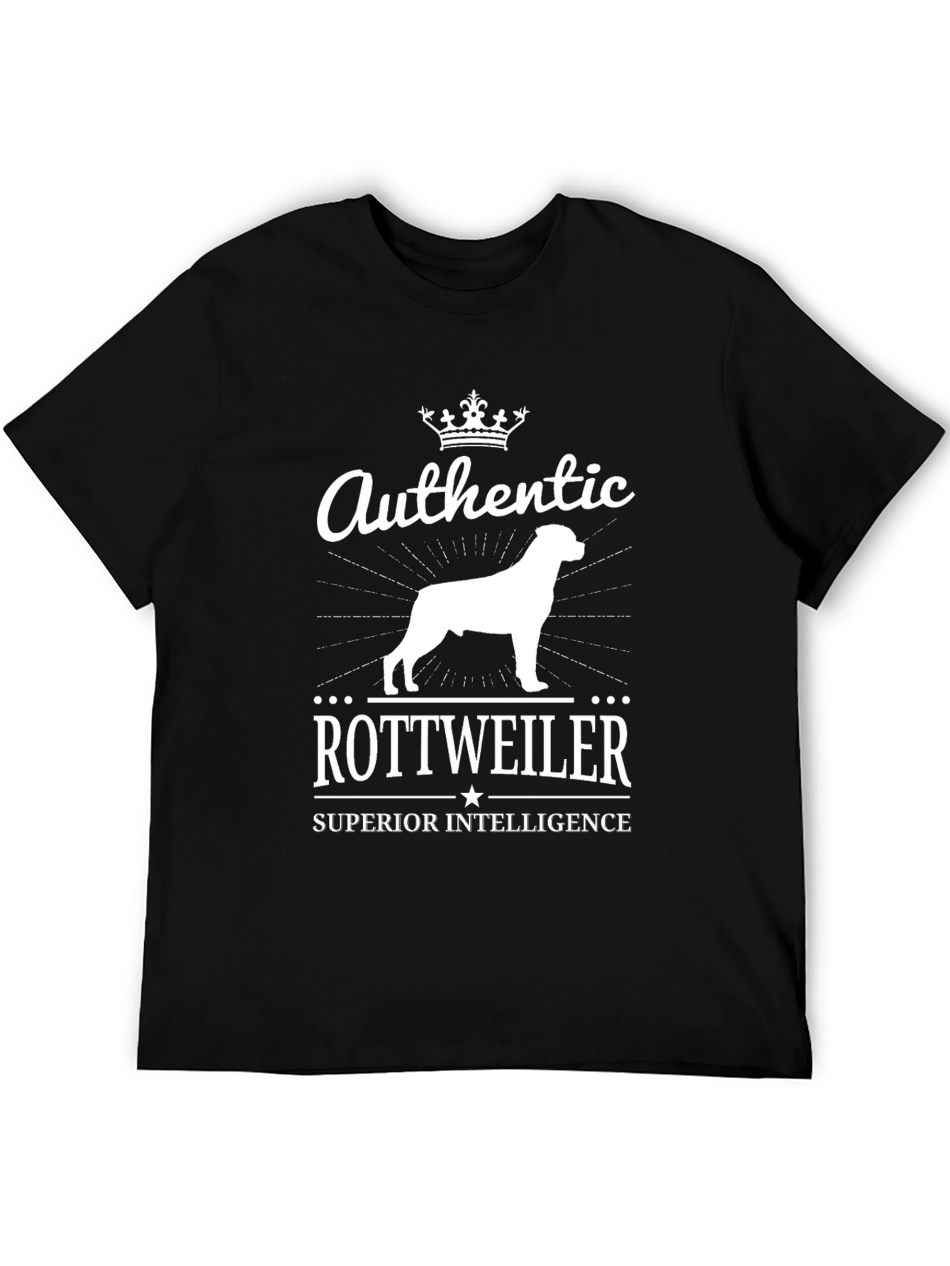 Authentic Rottweiler Superior Intelligence T-Shirt