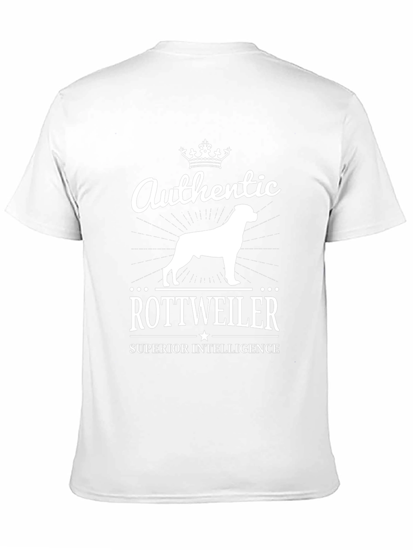 Authentic Rottweiler Superior Intelligence T-Shirt