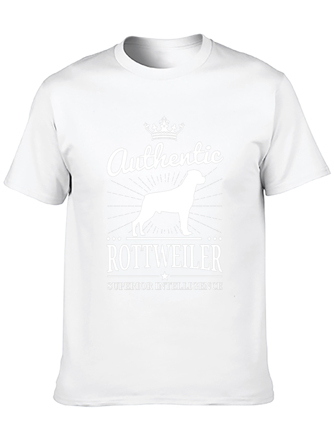 Authentic Rottweiler Superior Intelligence T-Shirt