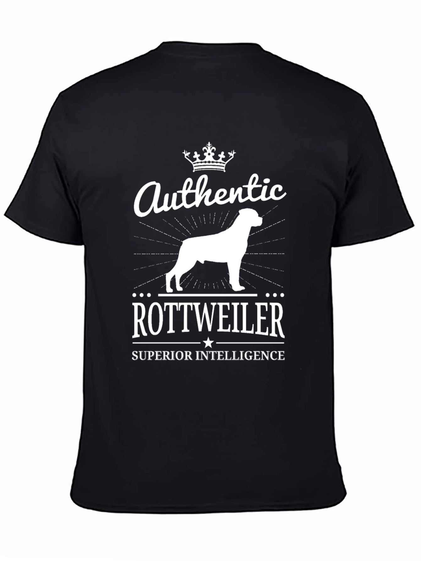 Authentic Rottweiler Superior Intelligence T-Shirt
