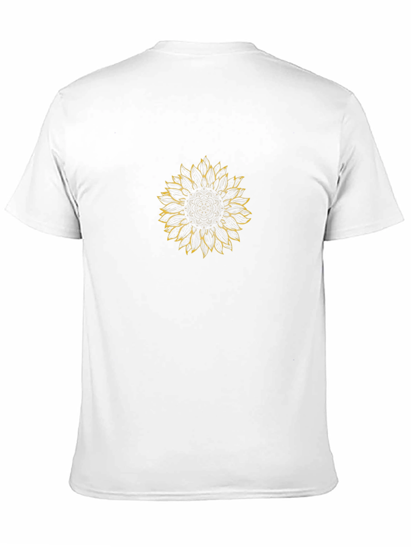 Sunflower Graphic Tee - Black Cotton Comfort