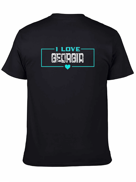 I Love Georgia Graphic Tee