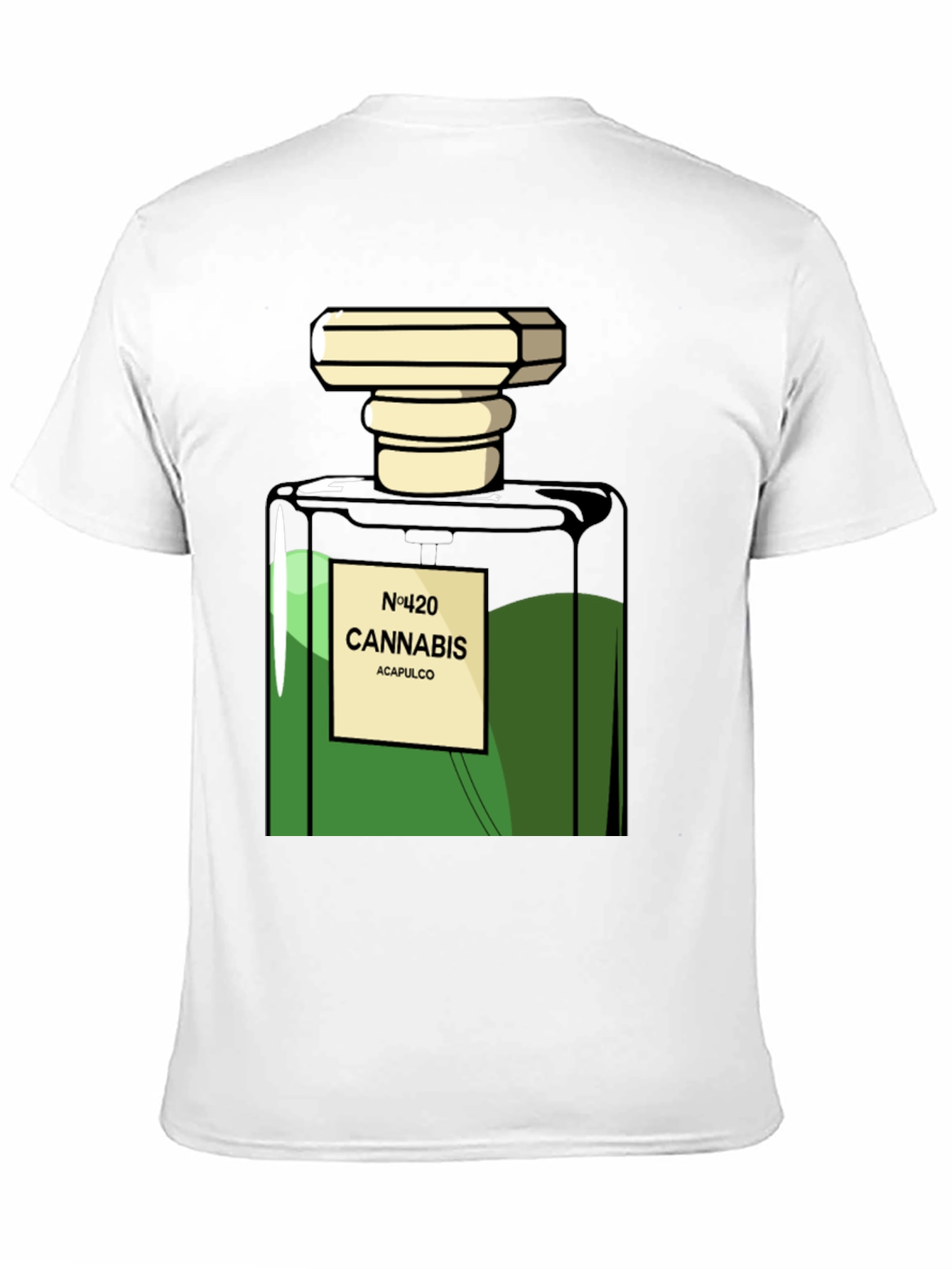 Cannabis Perfume Parody T-Shirt