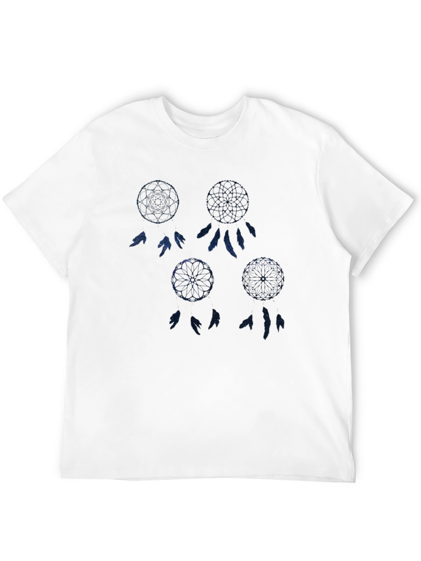 Cosmic Dreamcatcher Graphic Black T-Shirt