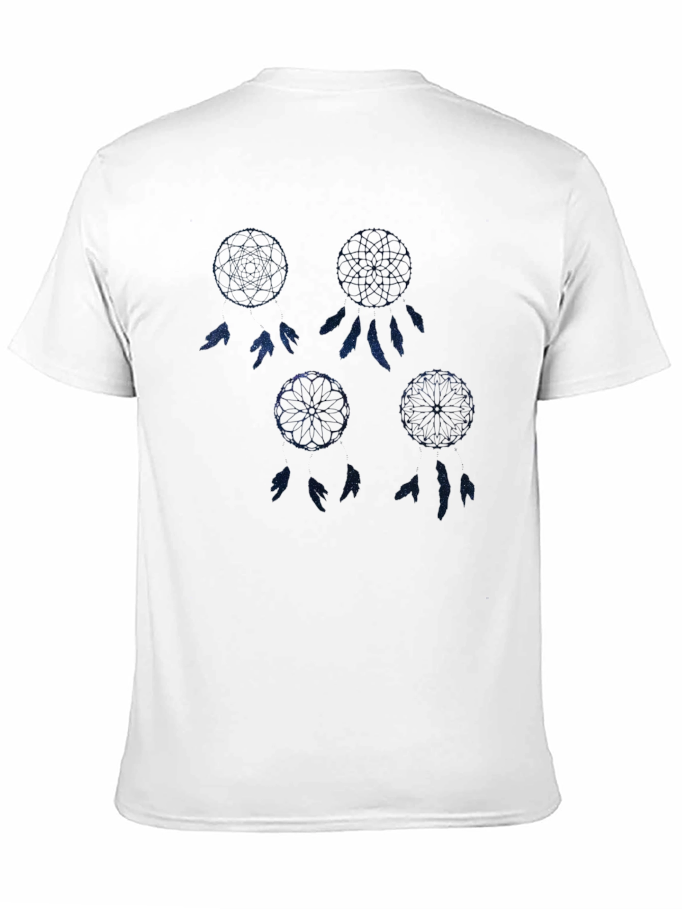 Cosmic Dreamcatcher Graphic Black T-Shirt