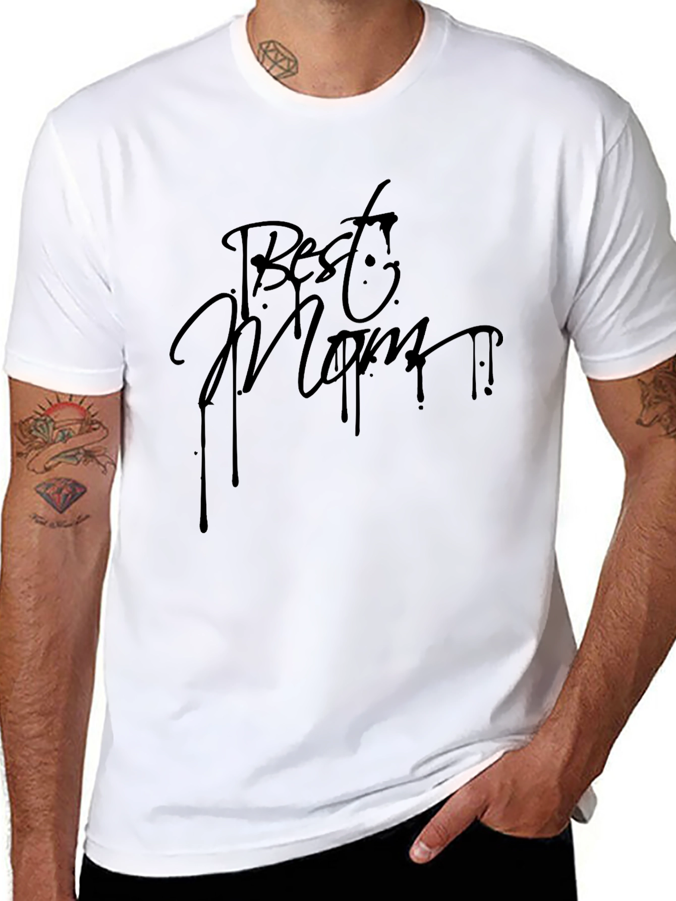 Best Mom T-Shirt - Black