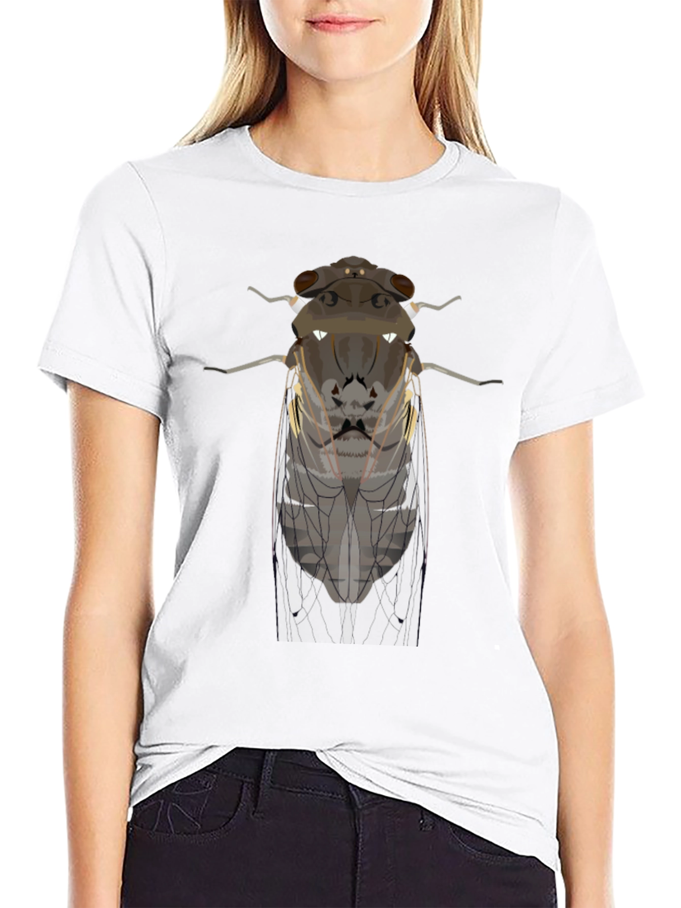 Cicada Graphic Tee - Insect Lover Apparel