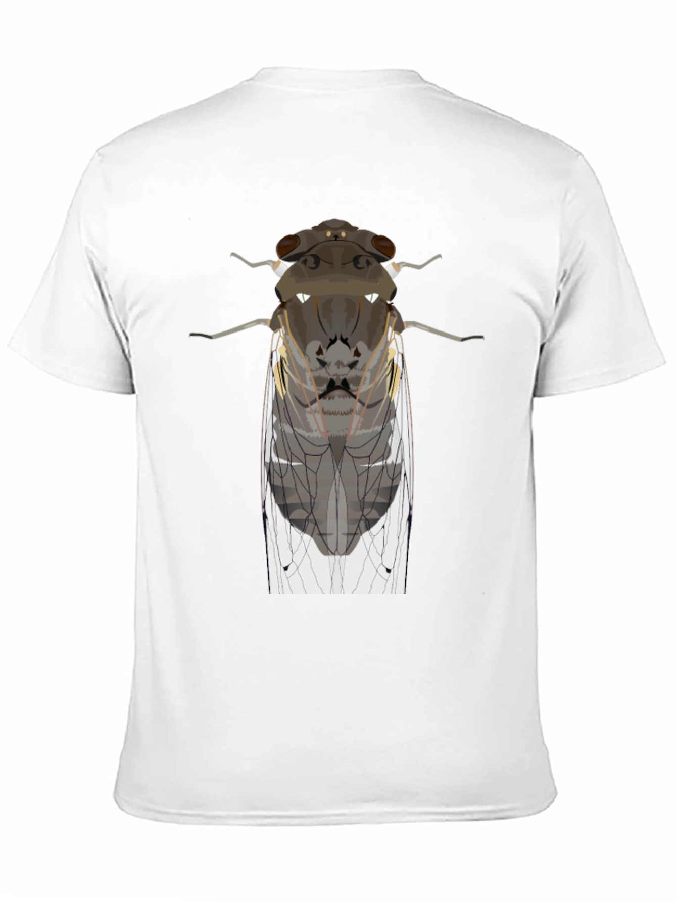 Cicada Graphic Tee - Insect Lover Apparel