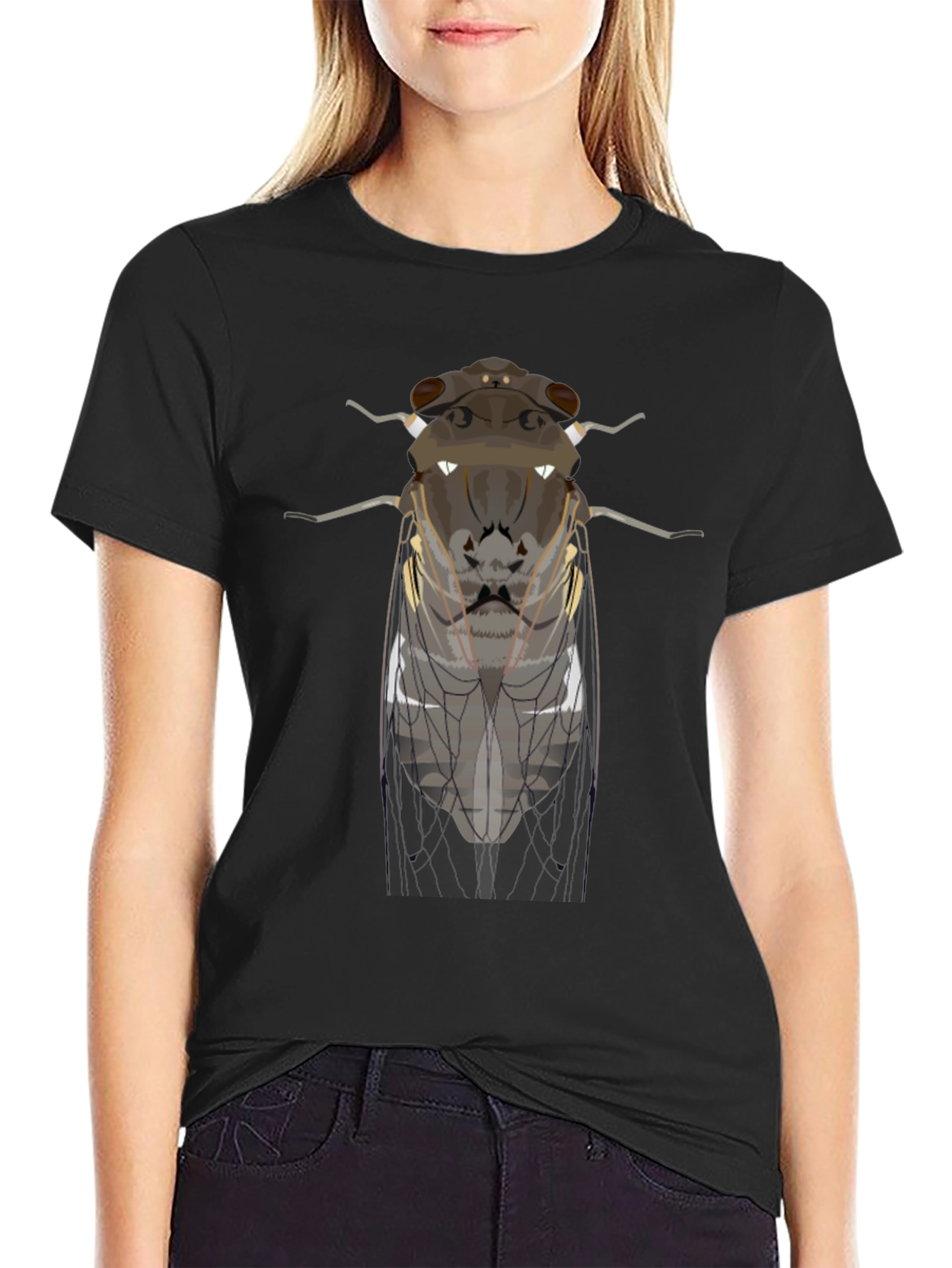 Cicada Graphic Tee - Insect Lover Apparel