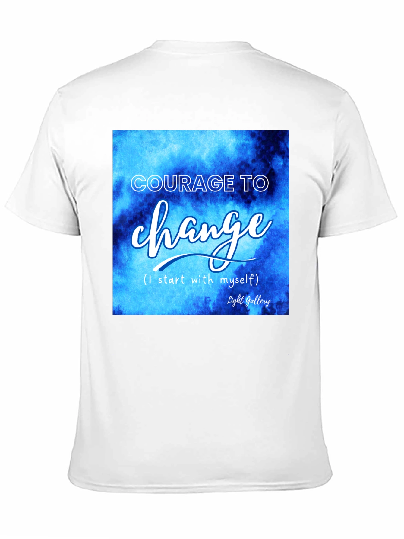 Courage to Change Graphic Tee - Inspiring Design