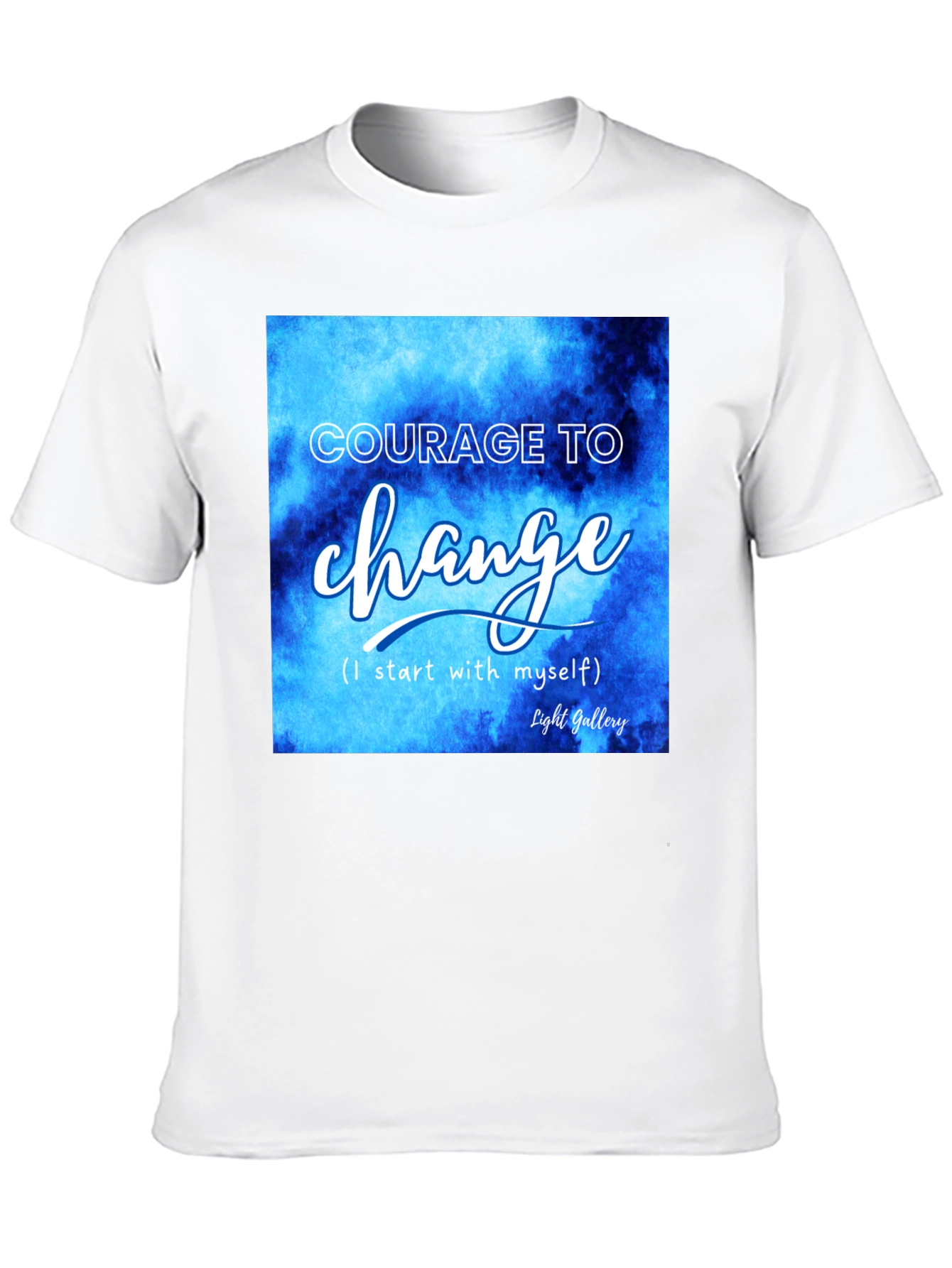 Courage to Change Graphic Tee - Inspiring Design