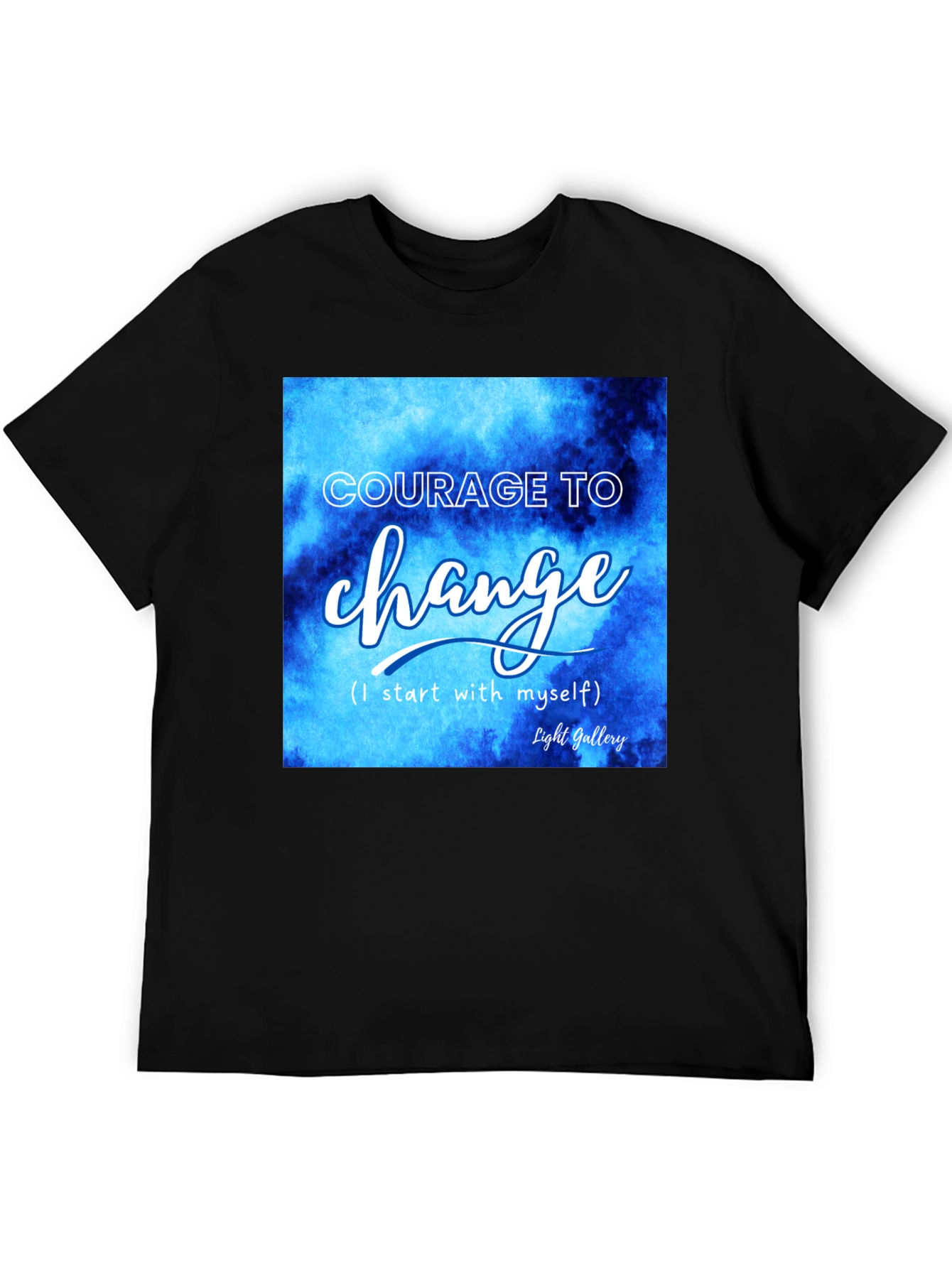 Courage to Change Graphic Tee - Inspiring Design