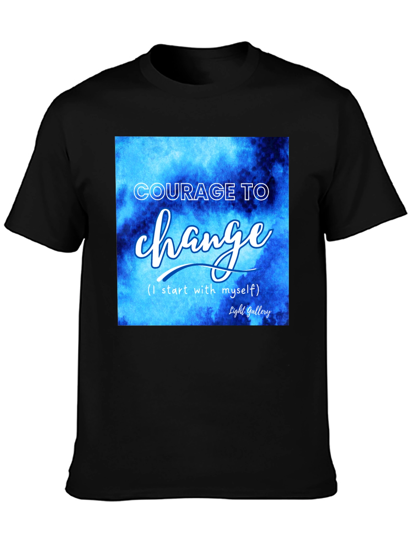 Courage to Change Graphic Tee - Inspiring Design