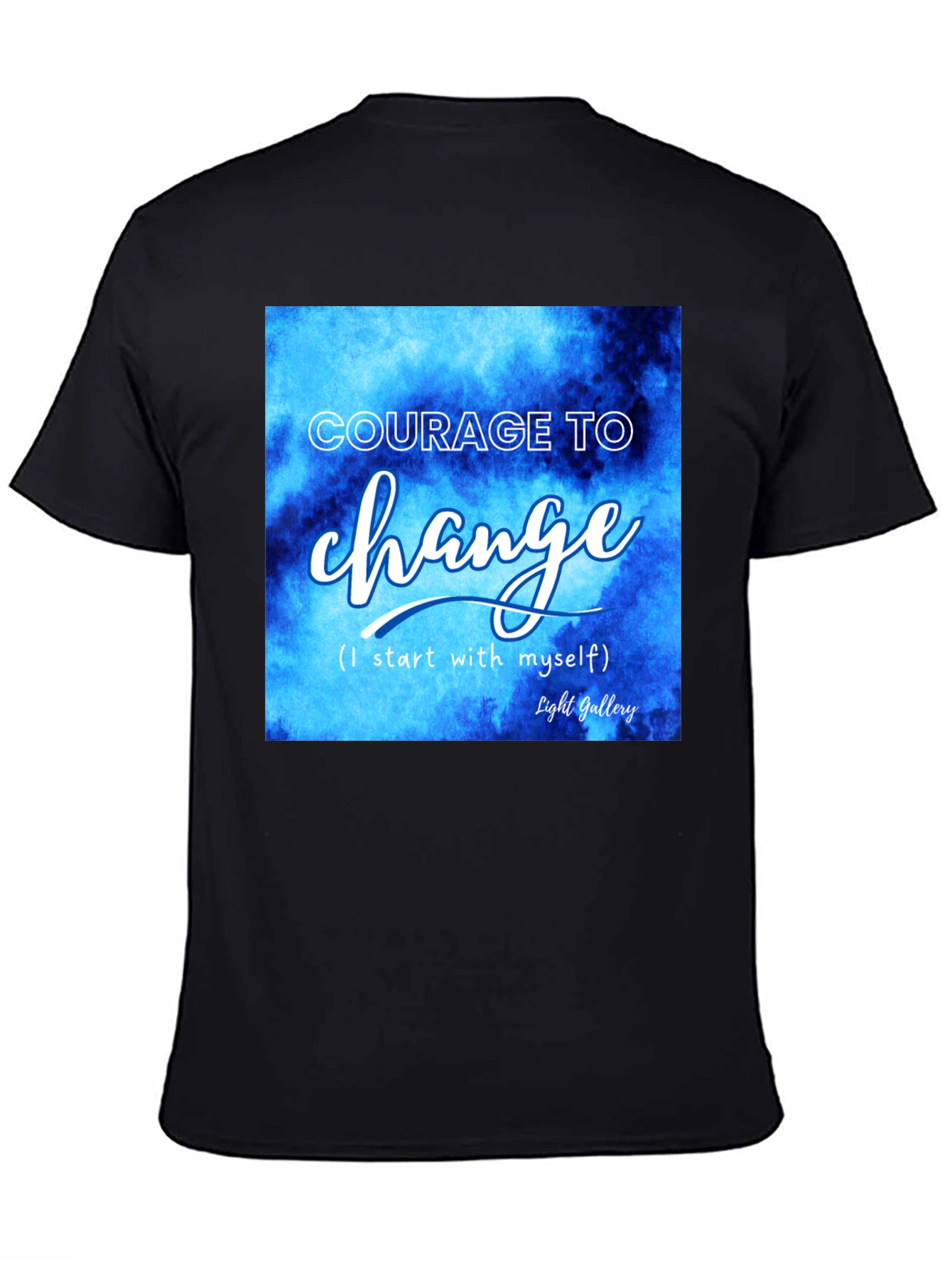 Courage to Change Graphic Tee - Inspiring Design
