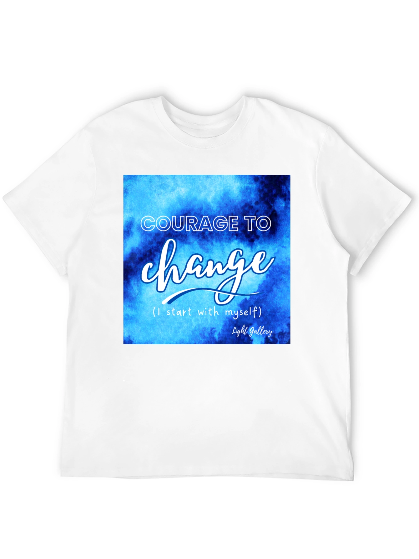 Courage to Change Graphic Tee - Inspiring Design