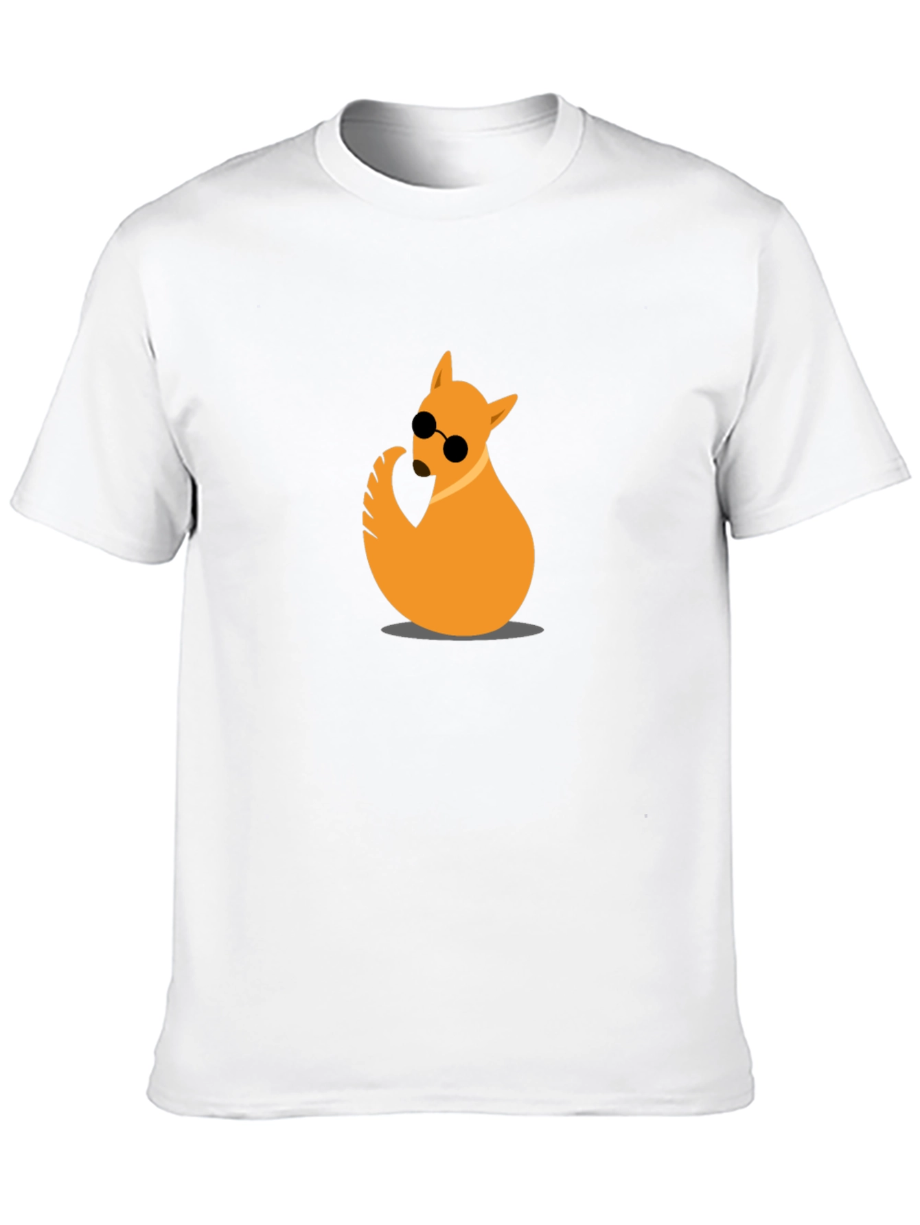 Cool Cat Tee - Black Cotton Graphic T-Shirt