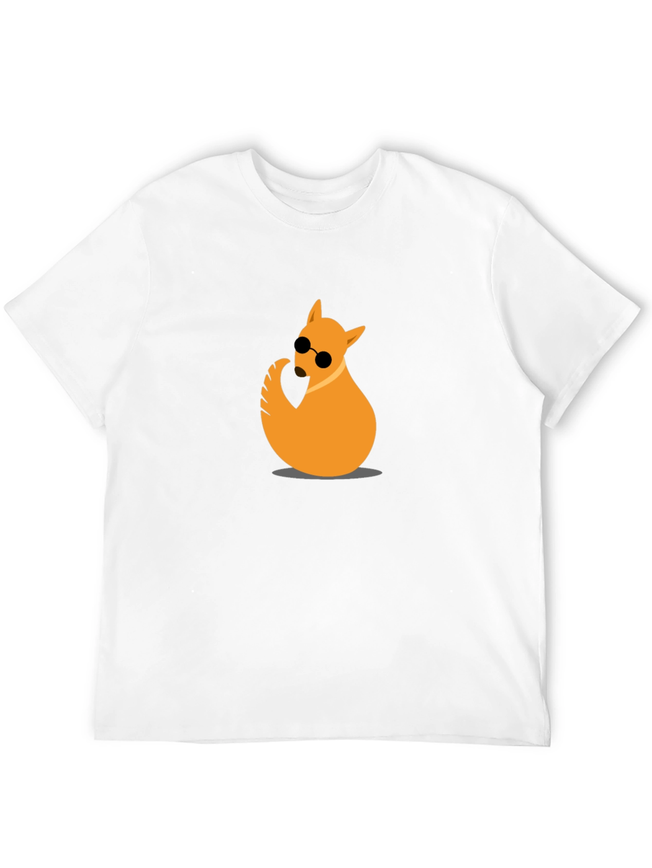 Cool Cat Tee - Black Cotton Graphic T-Shirt