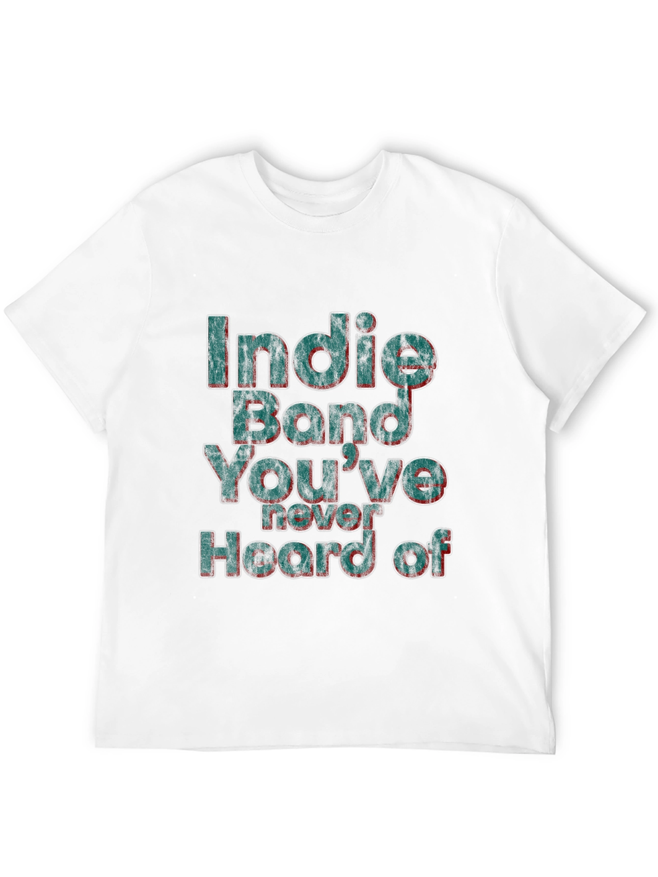 Indie Band T-Shirt - Distressed Funny Novelty Tee
