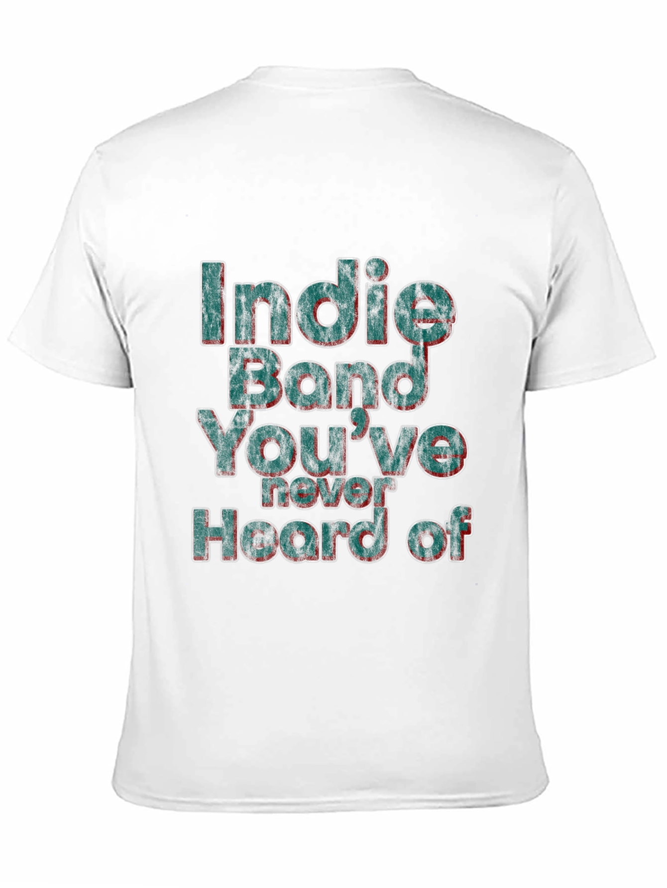Indie Band T-Shirt - Distressed Funny Novelty Tee