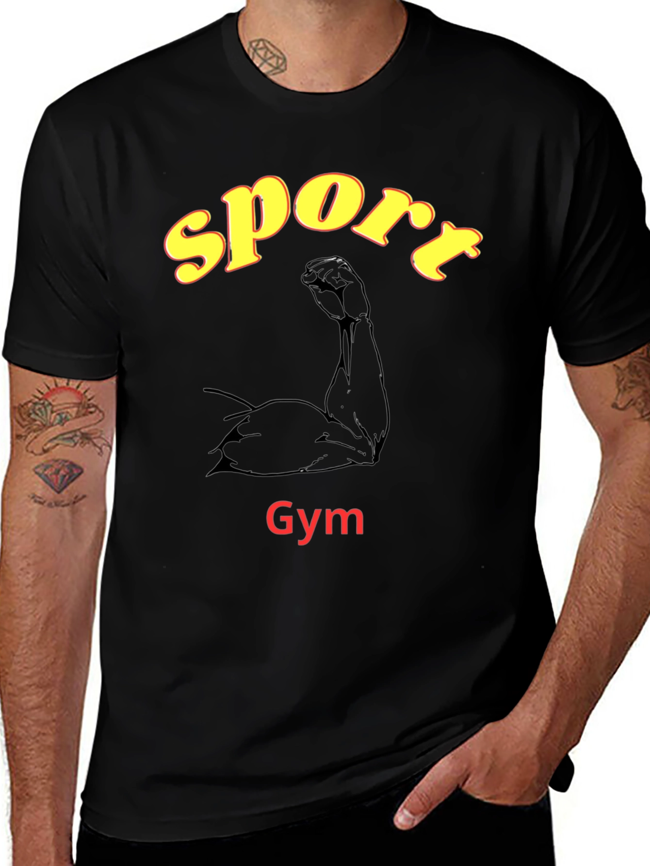 Sport Gym Graphic T-Shirt