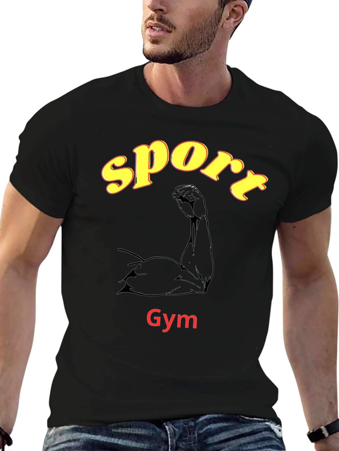 Sport Gym Graphic T-Shirt