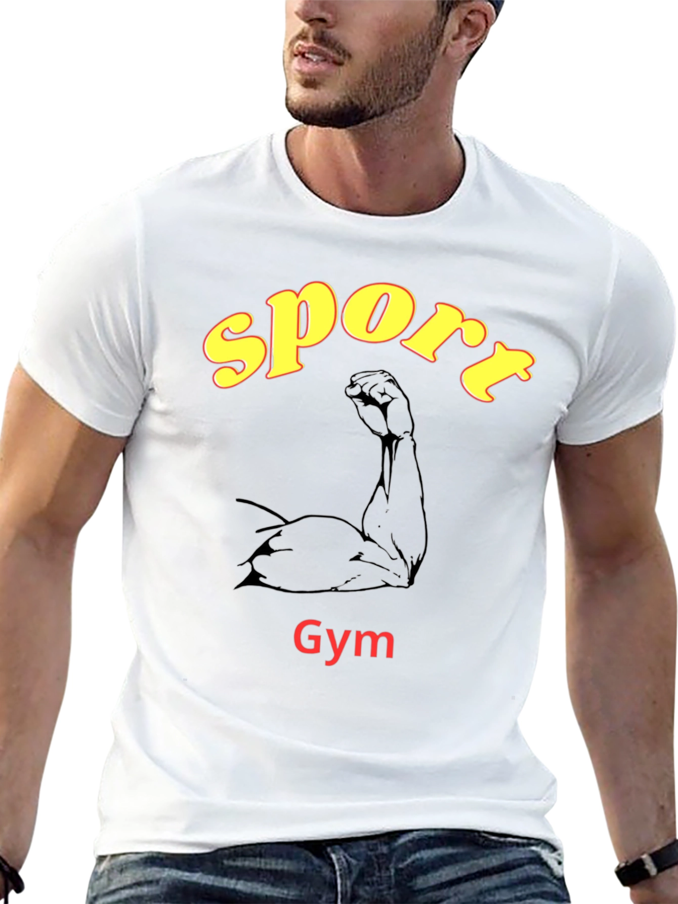 Sport Gym Graphic T-Shirt