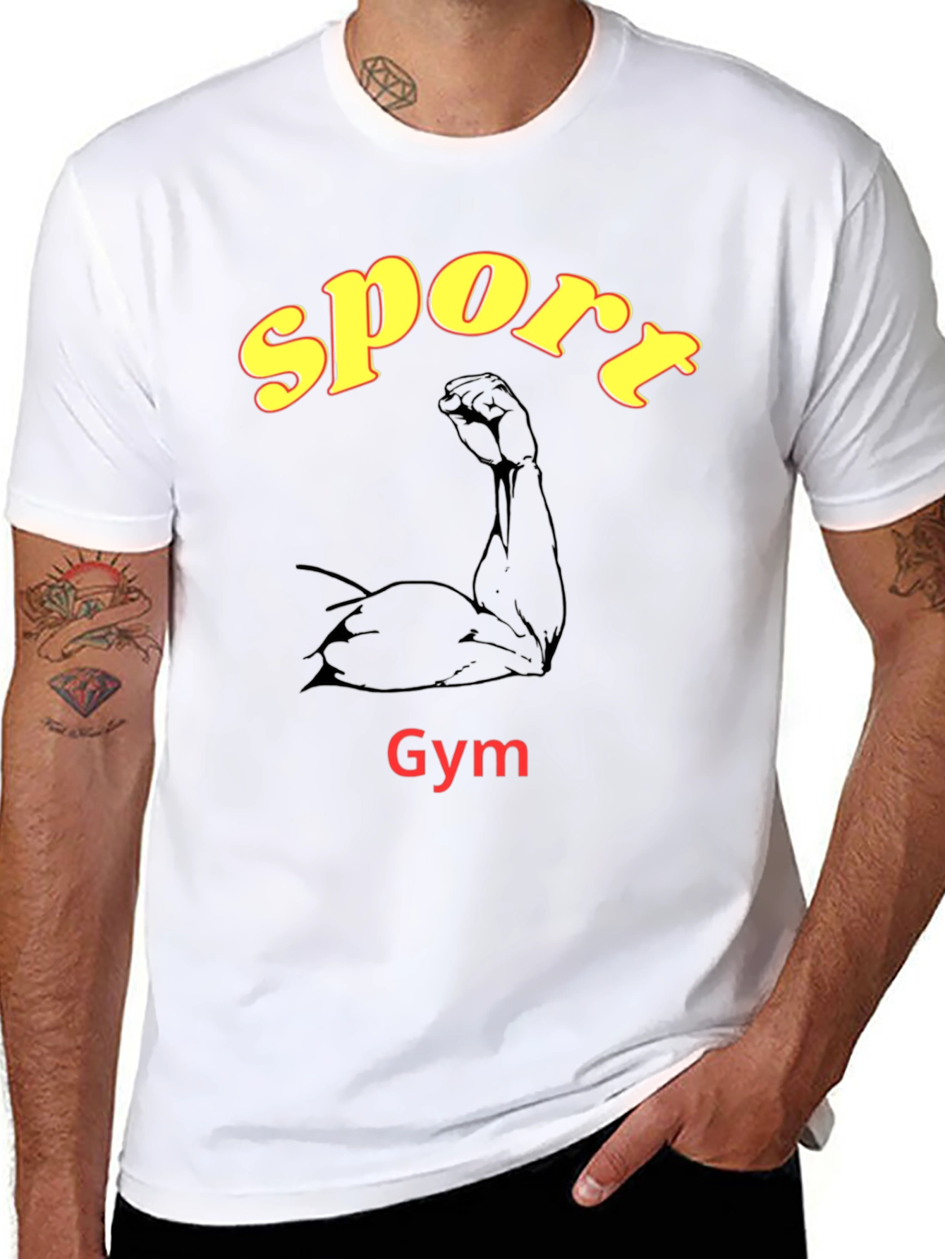 Sport Gym Graphic T-Shirt