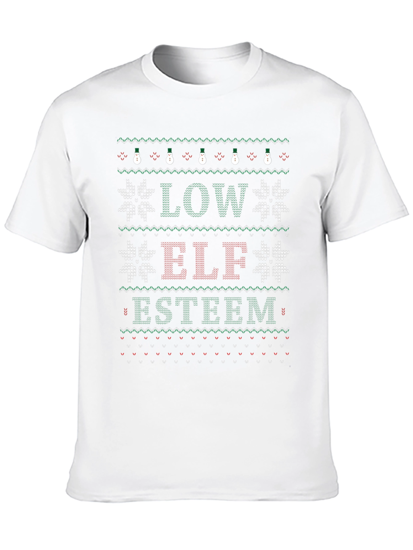 Low Elf Esteem Holiday T-Shirt