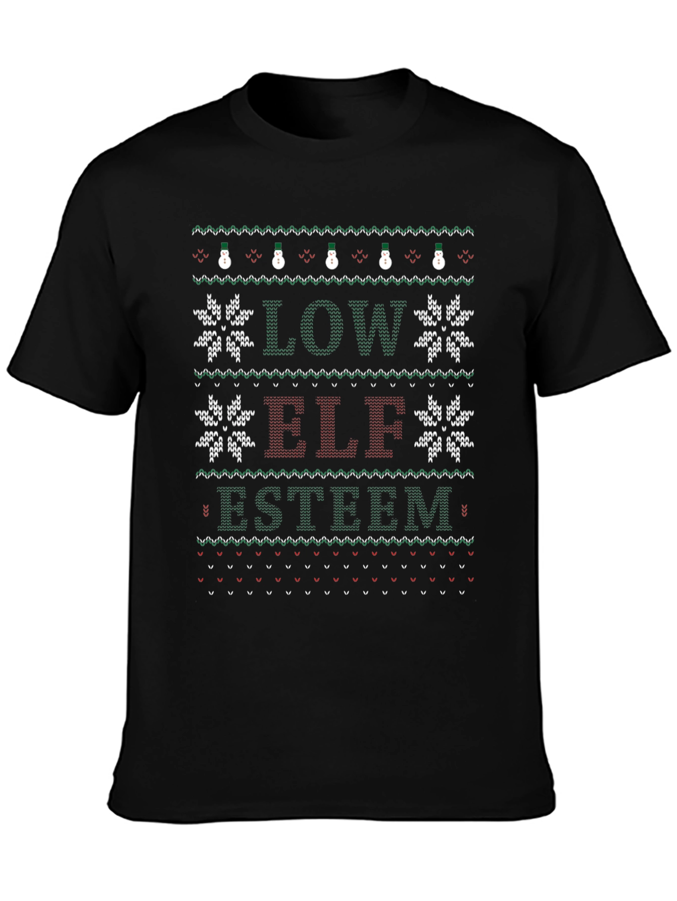 Low Elf Esteem Holiday T-Shirt