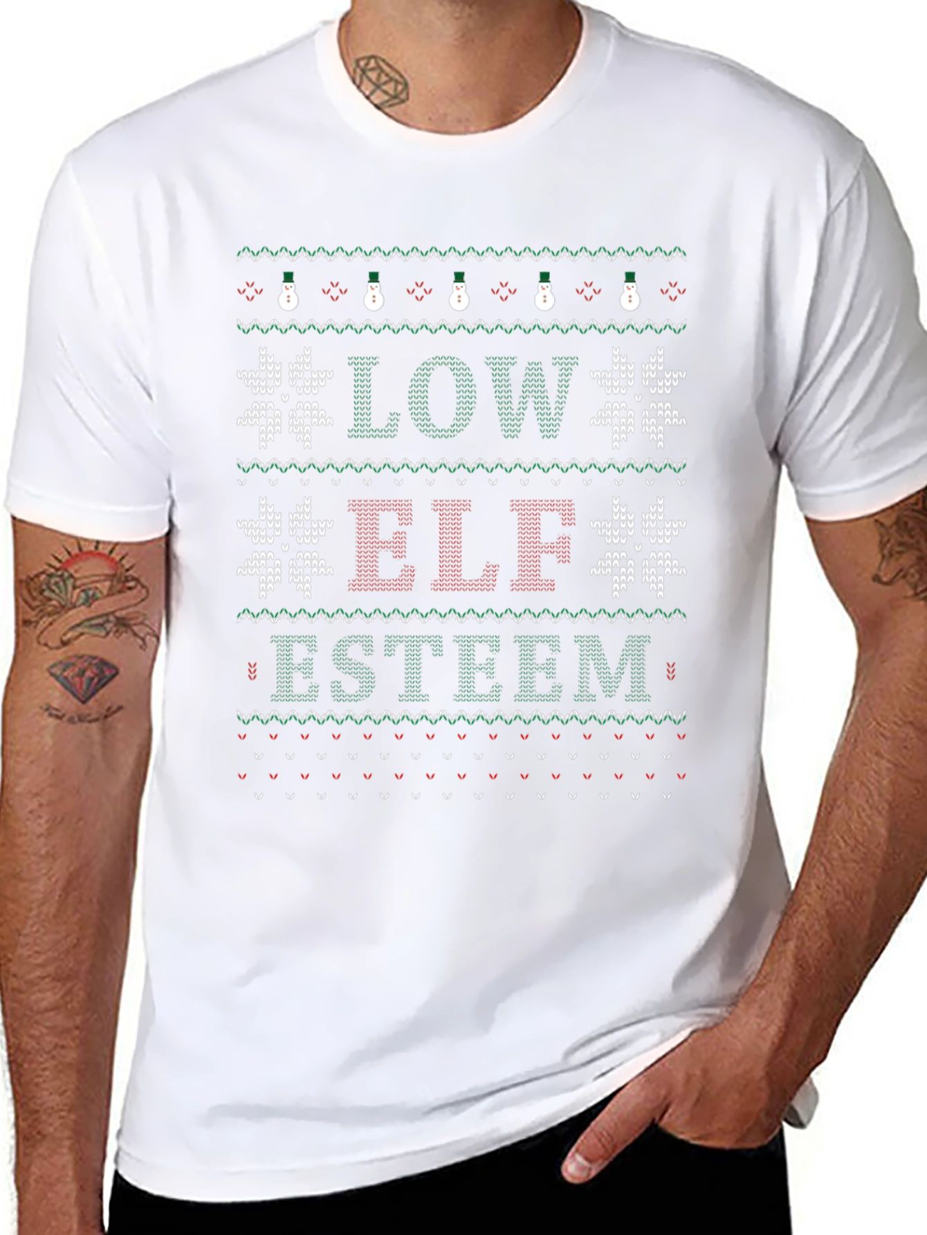 Low Elf Esteem Holiday T-Shirt