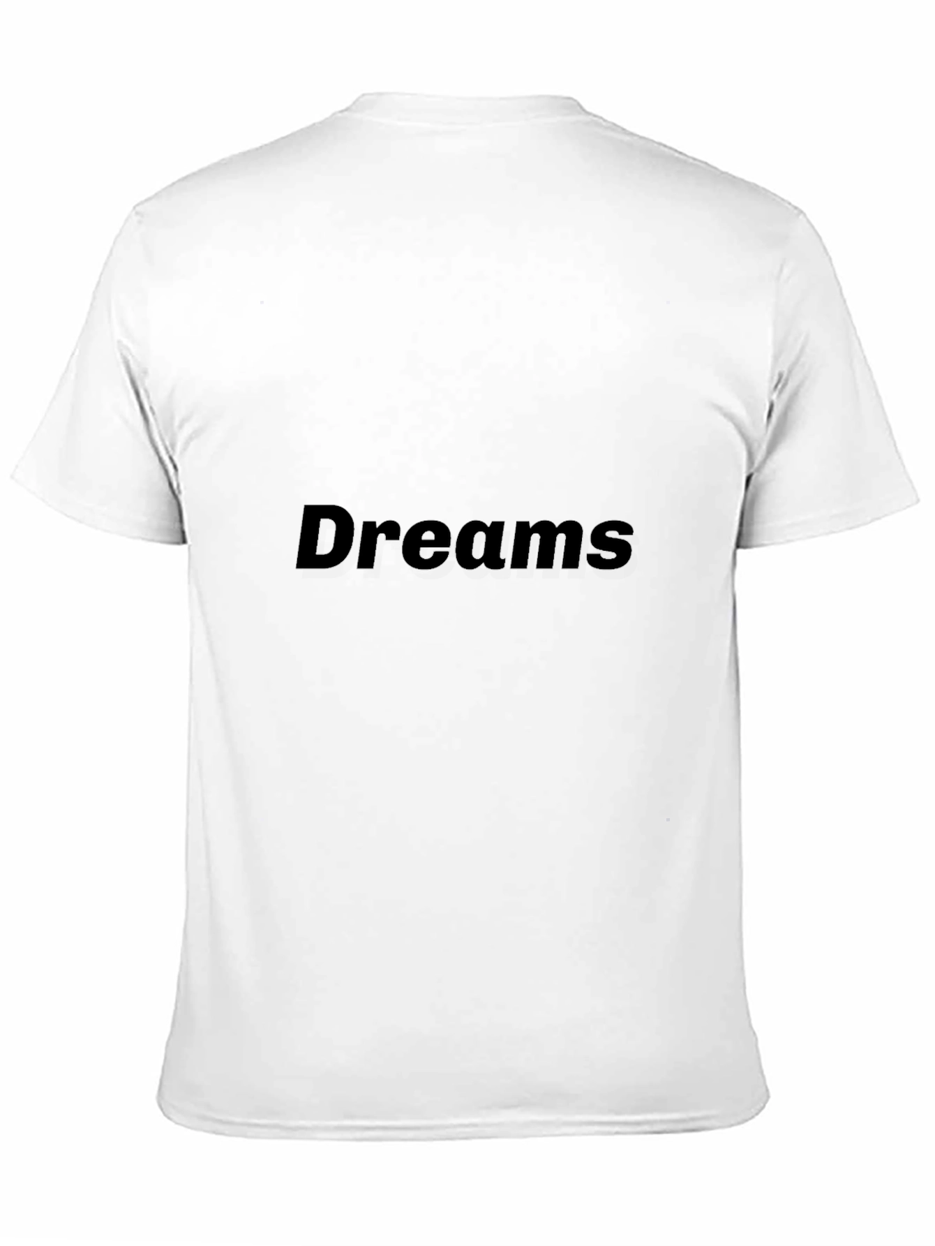Dreams Black Graphic Tee - Stylish Comfort