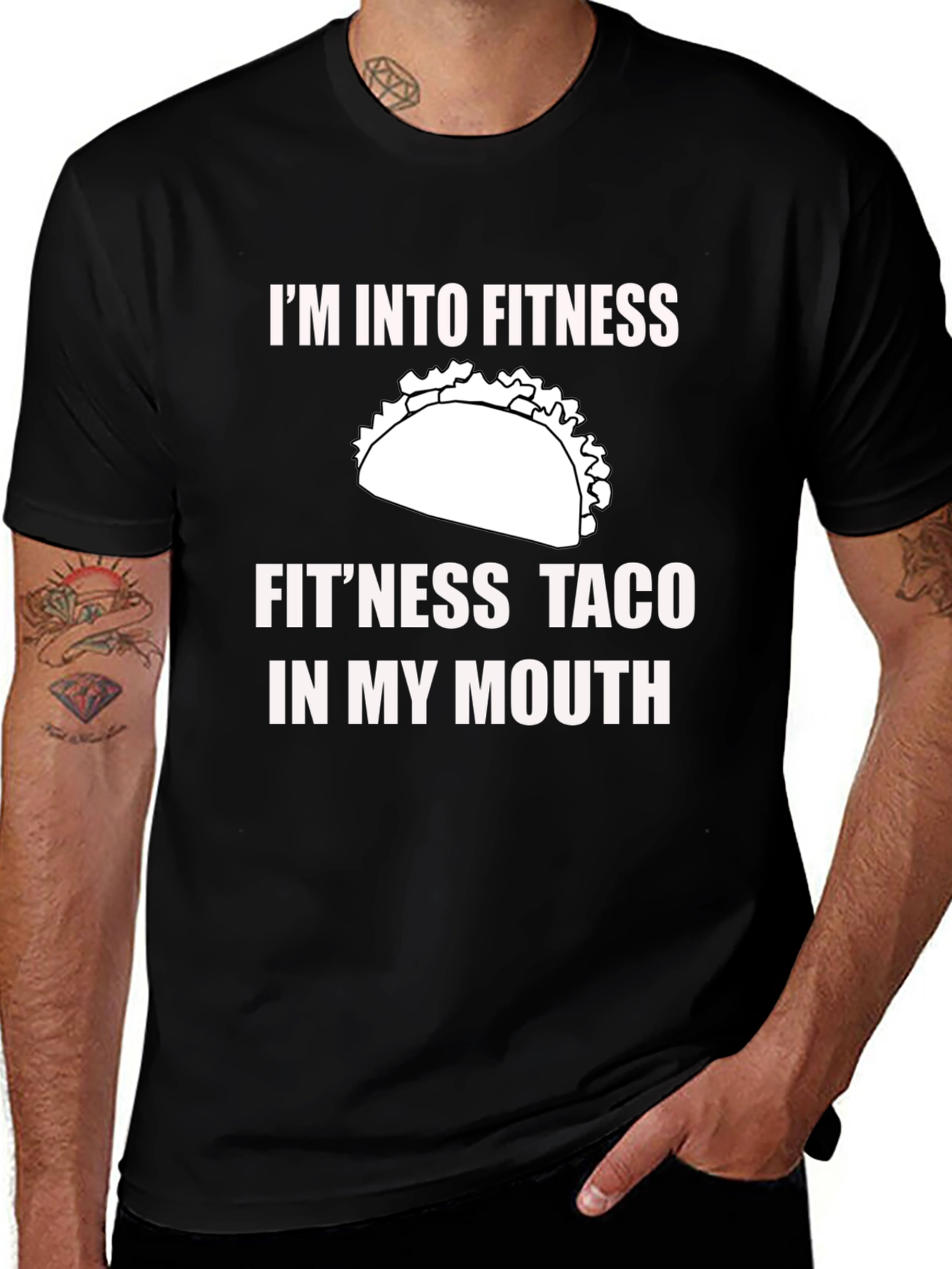 Fitness Taco T-Shirt - Funny Gym Workout Tee