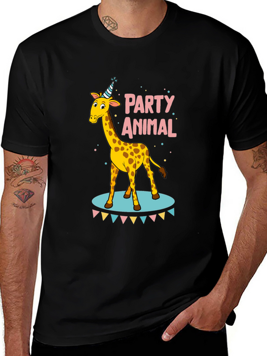 Party Animal Giraffe T-Shirt