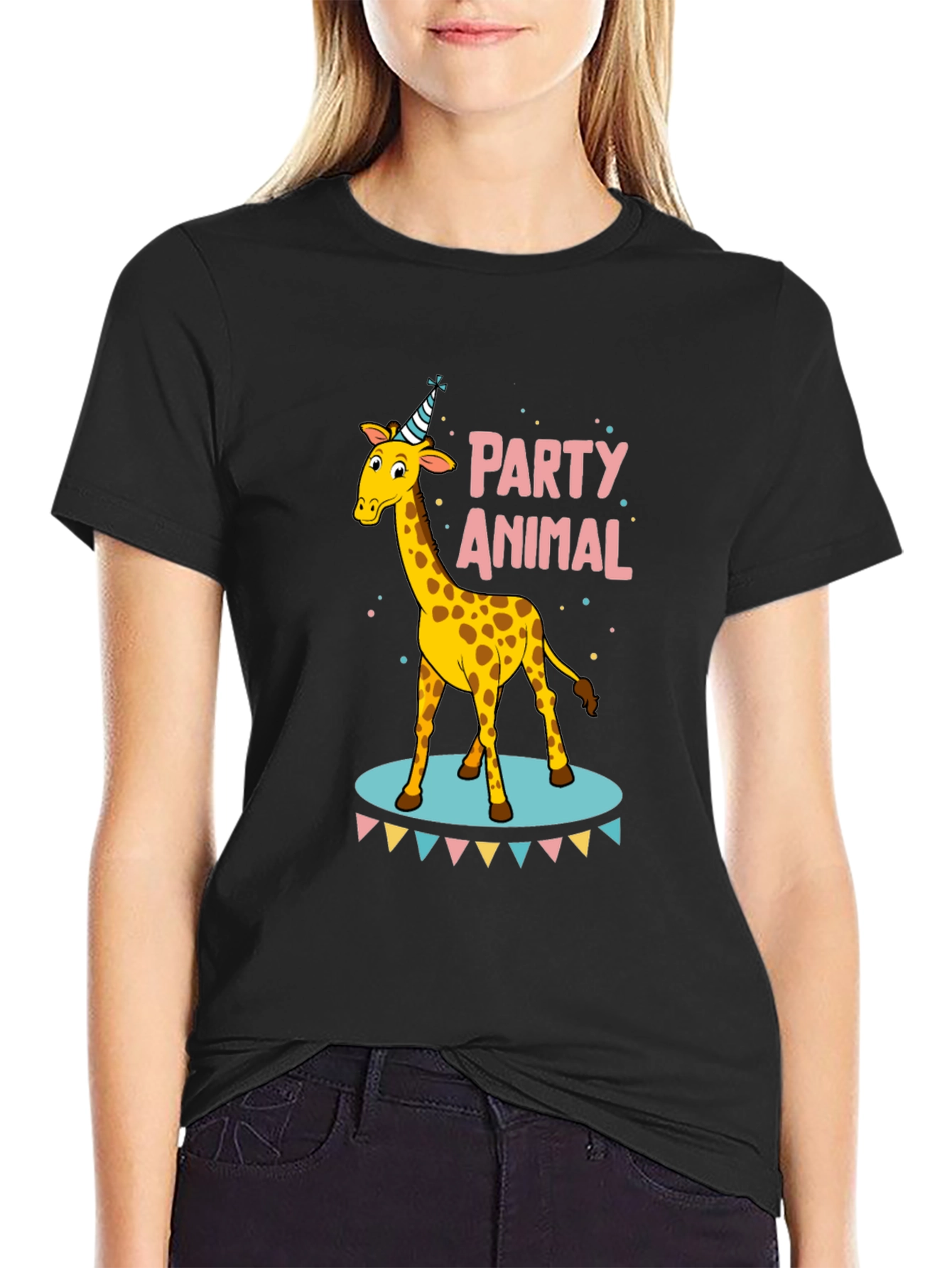 Party Animal Giraffe T-Shirt